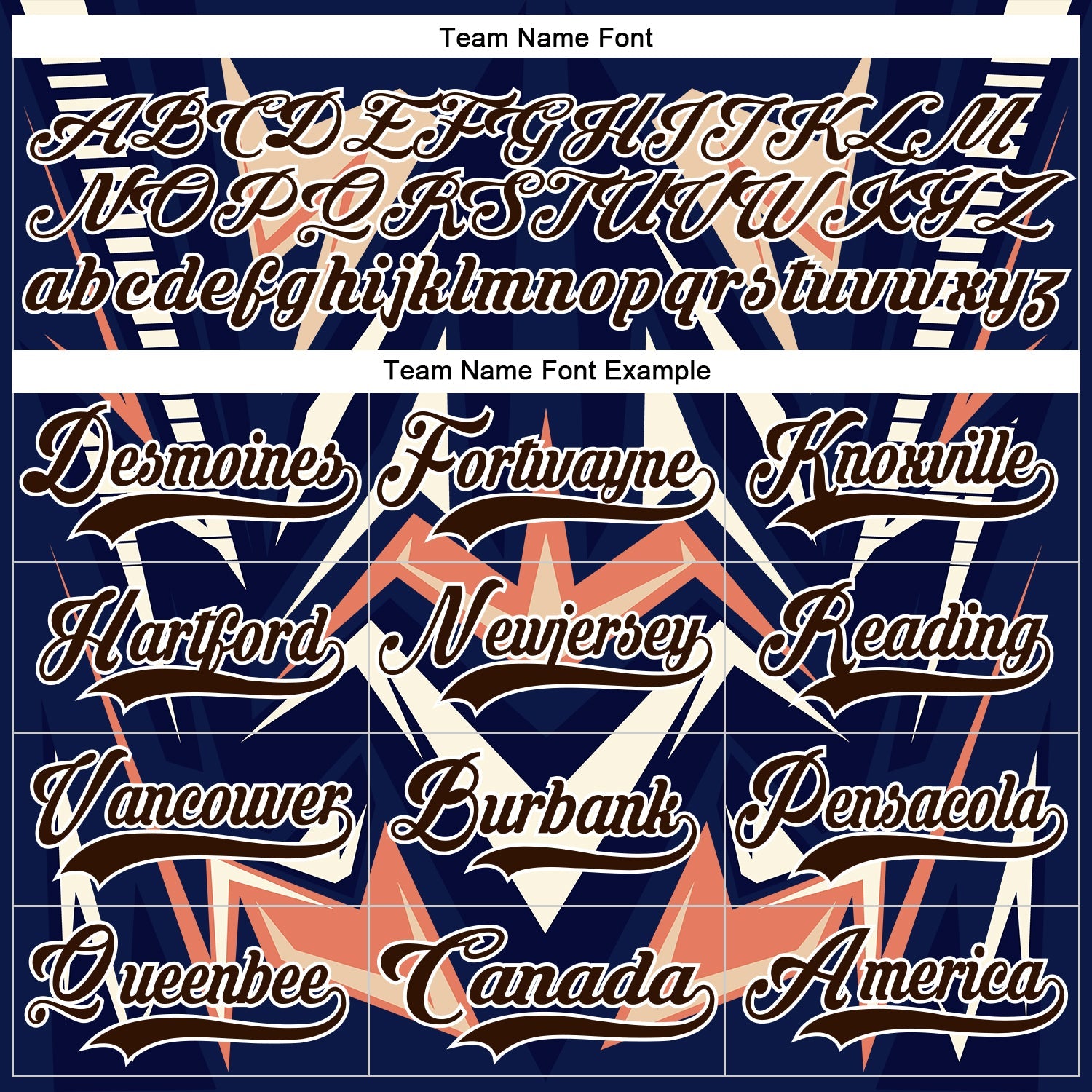 Custom Royal Brown Orange Cream-White Cyber Mecha E-sport Hockey Jersey view 6