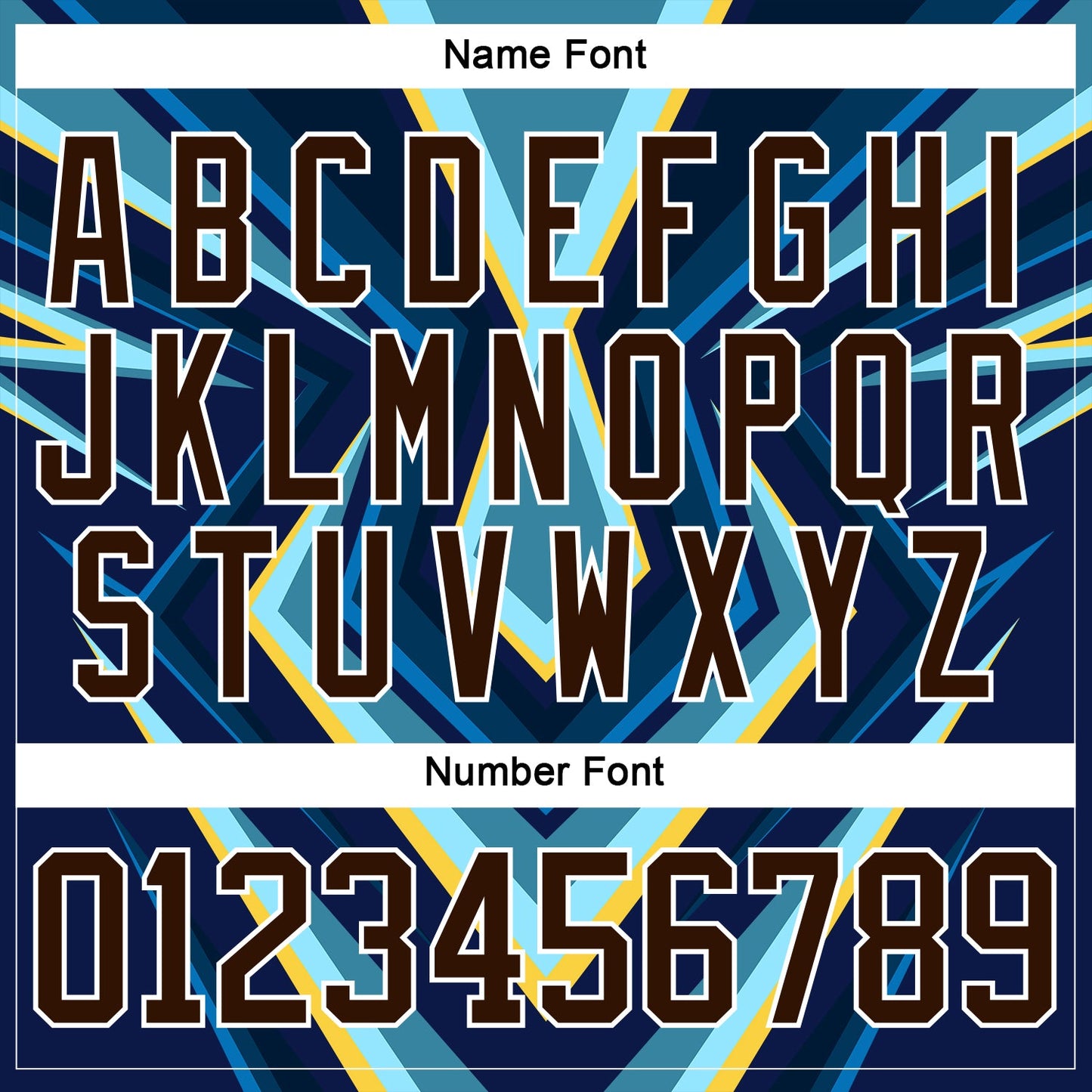 Custom Red Brown Blue Yellow-White Cyber Mecha E-sport Hockey Jersey view 7