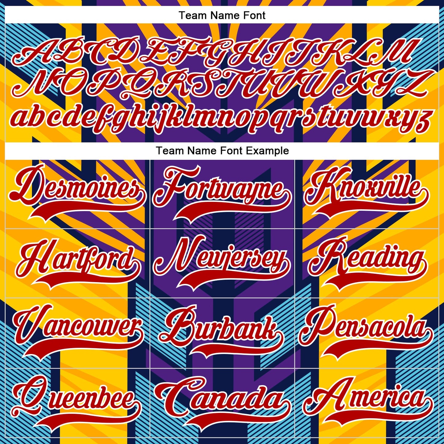 Custom Purple Red Yellow Blue-White Cyber Mecha E-sport Hockey Jersey view 6