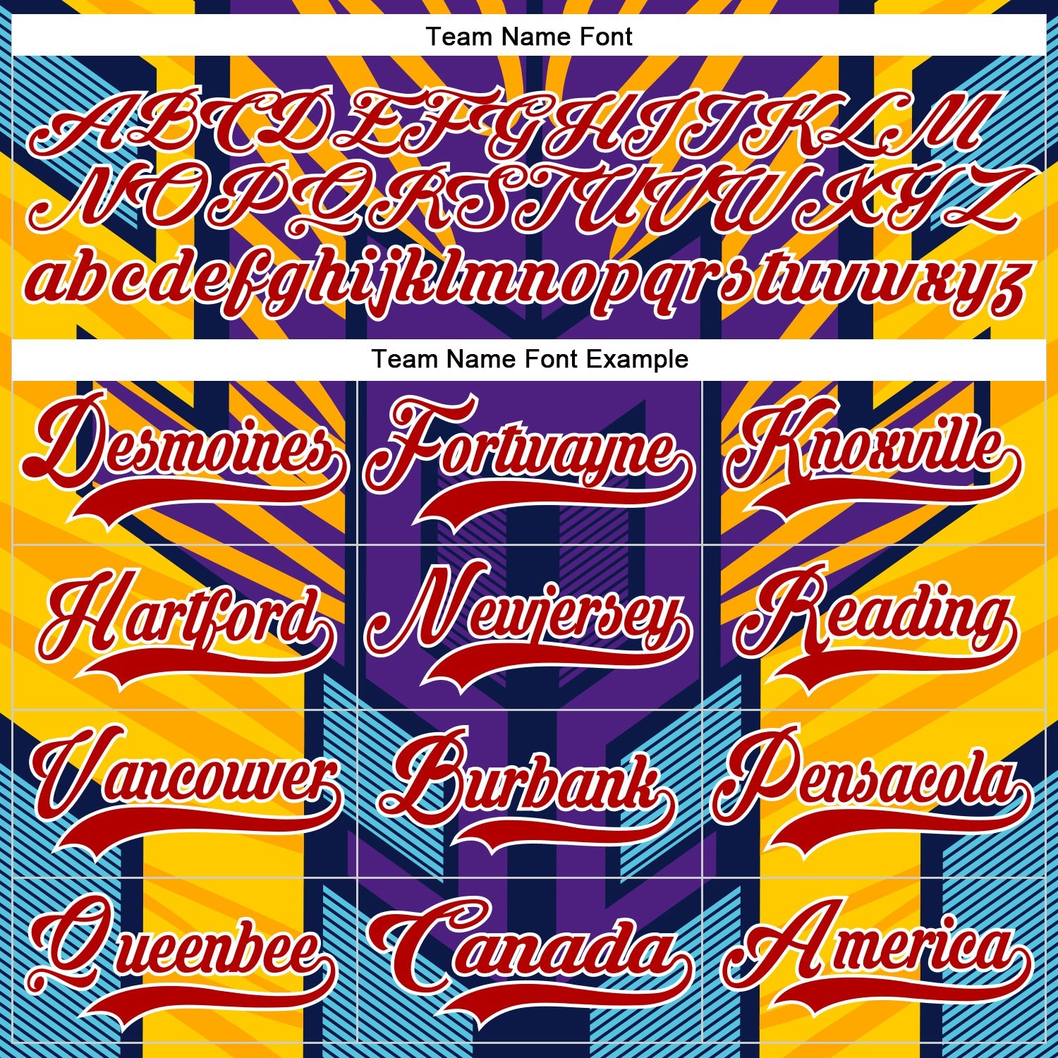 Custom Purple Red Yellow Blue-White Cyber Mecha E-sport Hockey Jersey view 6