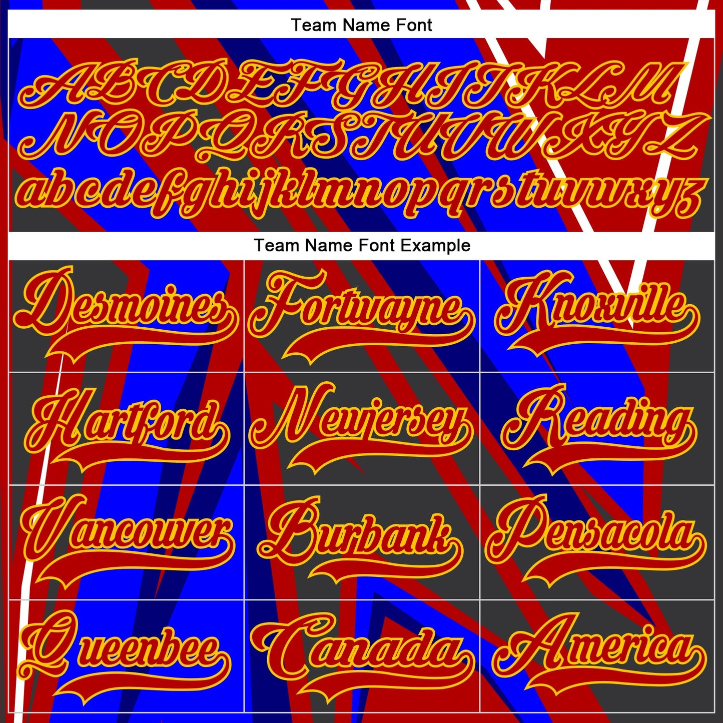 Custom Blue Red Navy Yellow-White Cyber Mecha E-sport Hockey Jersey view 6