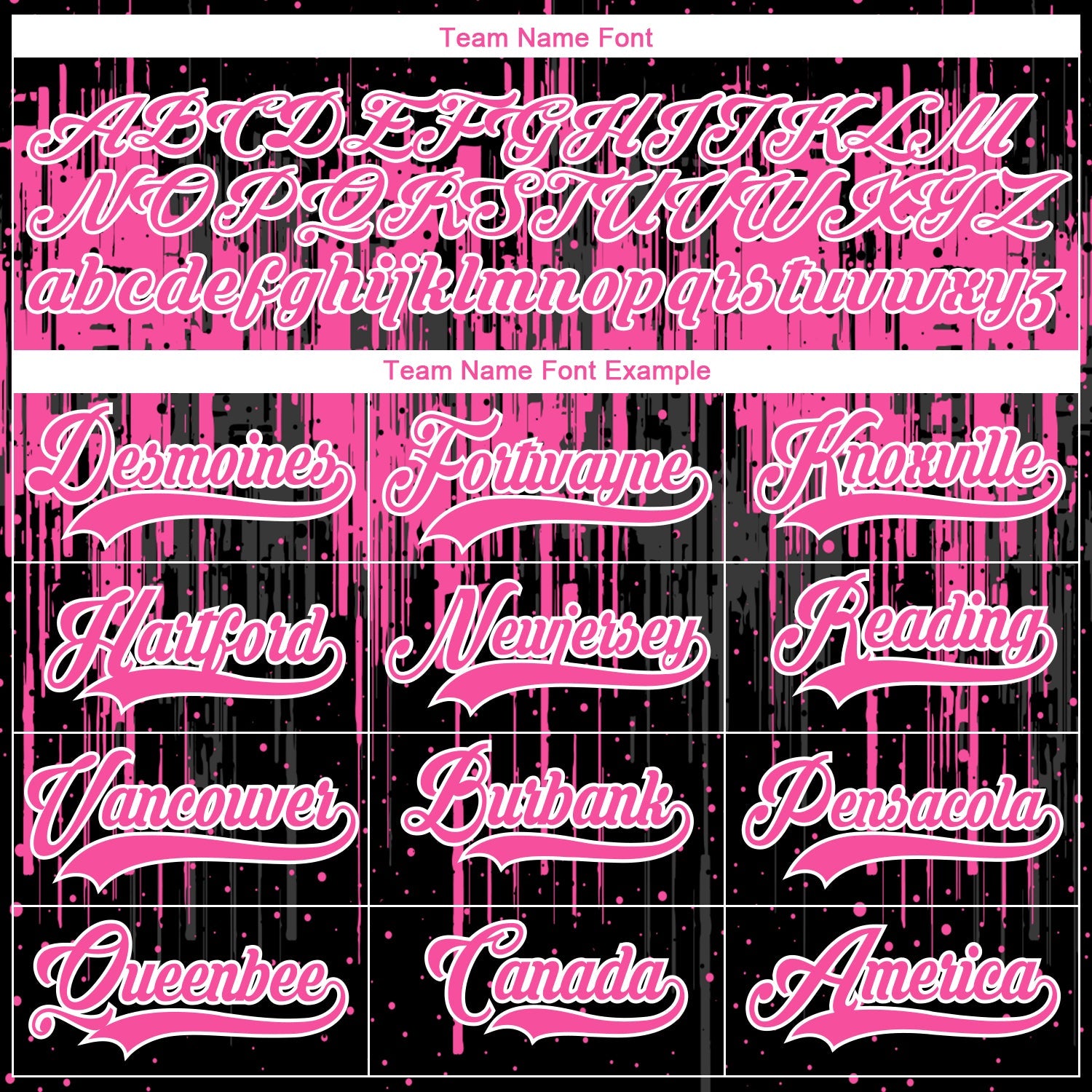 Custom Black Pink Steel Gray-White Dripping Splatter Pattern Hockey Lace Neck Jersey view 6