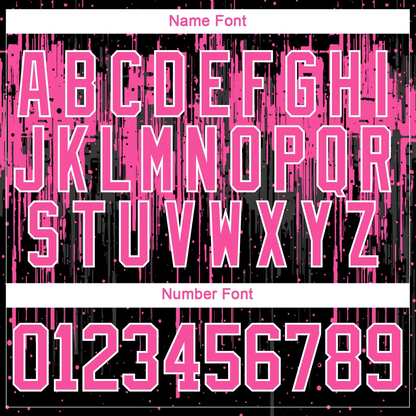Custom Black Pink Steel Gray-White Dripping Splatter Pattern Hockey Lace Neck Jersey view 7