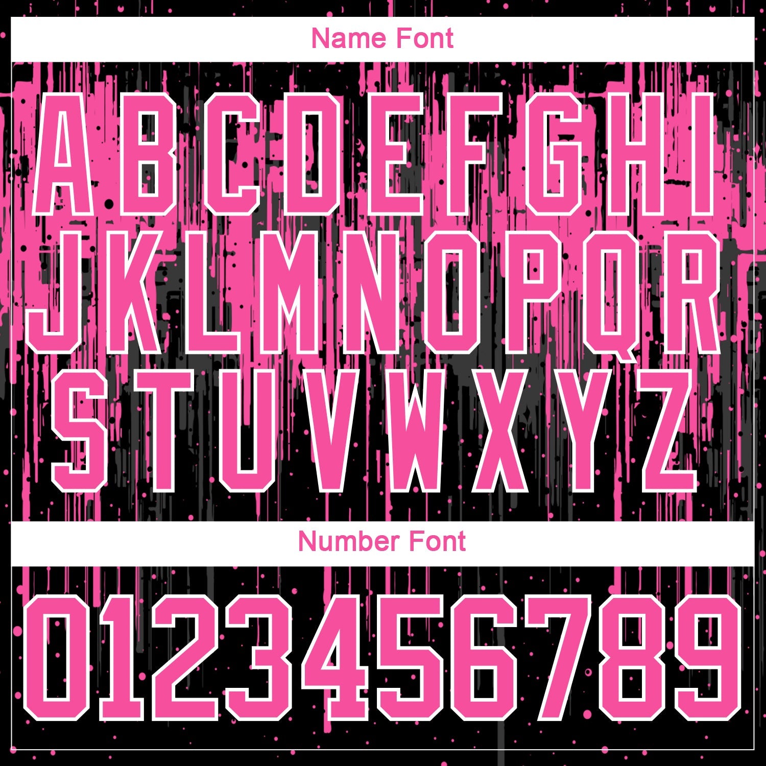 Custom Black Pink Steel Gray-White Dripping Splatter Pattern Hockey Lace Neck Jersey view 7