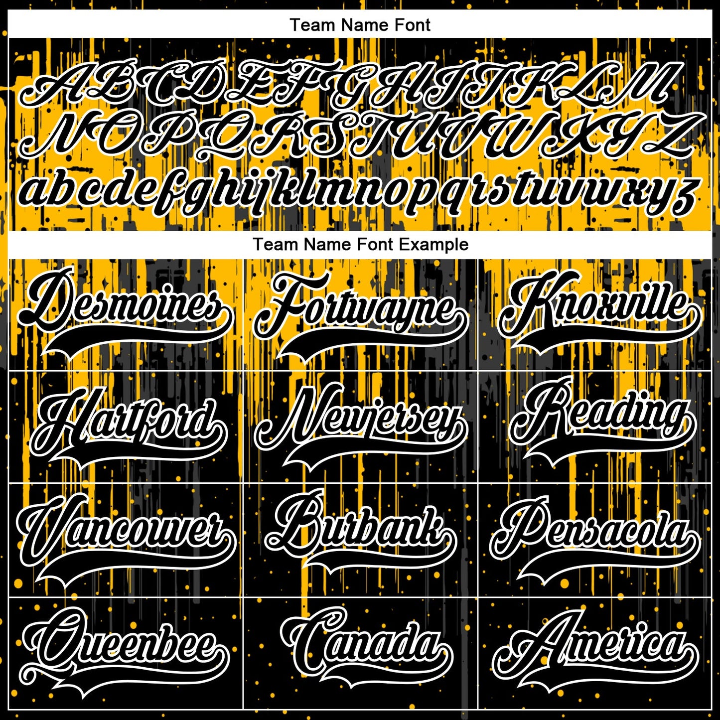 Custom Black Gold Steel Gray-White Dripping Splatter Pattern Hockey Lace Neck Jersey view 6