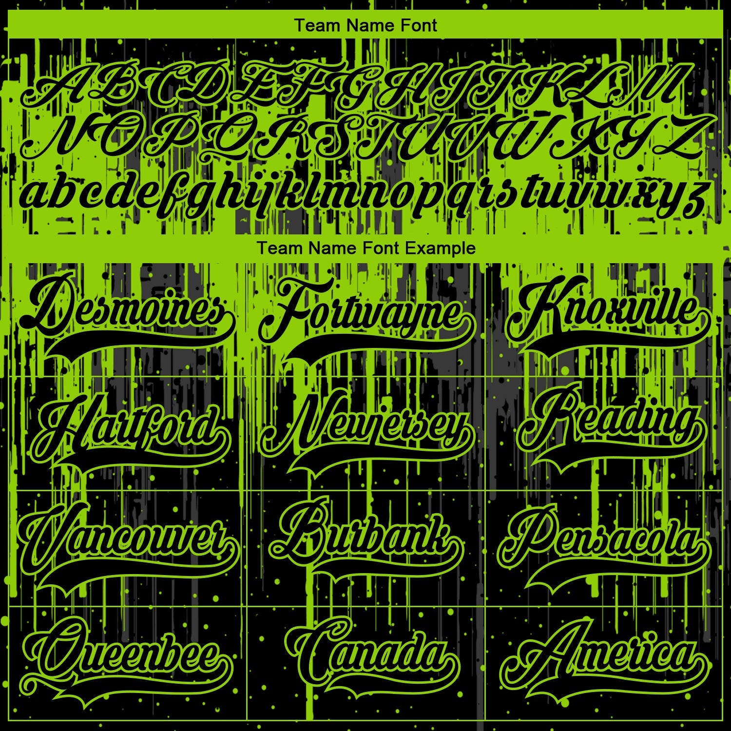 Custom Black Neon Green Steel Gray-White Dripping Splatter Pattern Hockey Lace Neck Jersey view 6