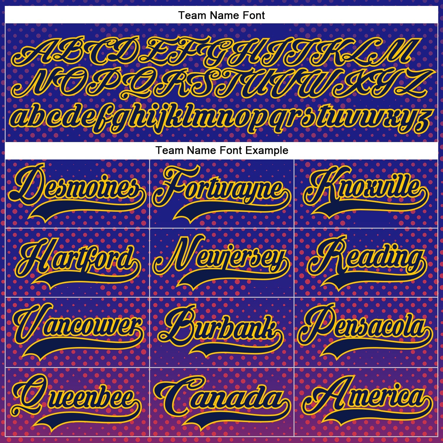Custom Dark Purple Navy Gold Red Black-White Abstract Gradient Halftone Pattern Hockey Lace Neck Jersey view 6