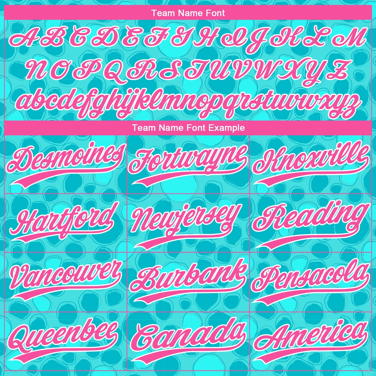 Custom Aqua Pink-White 3D Pattern Design Authentic Baseball Jersey view 4