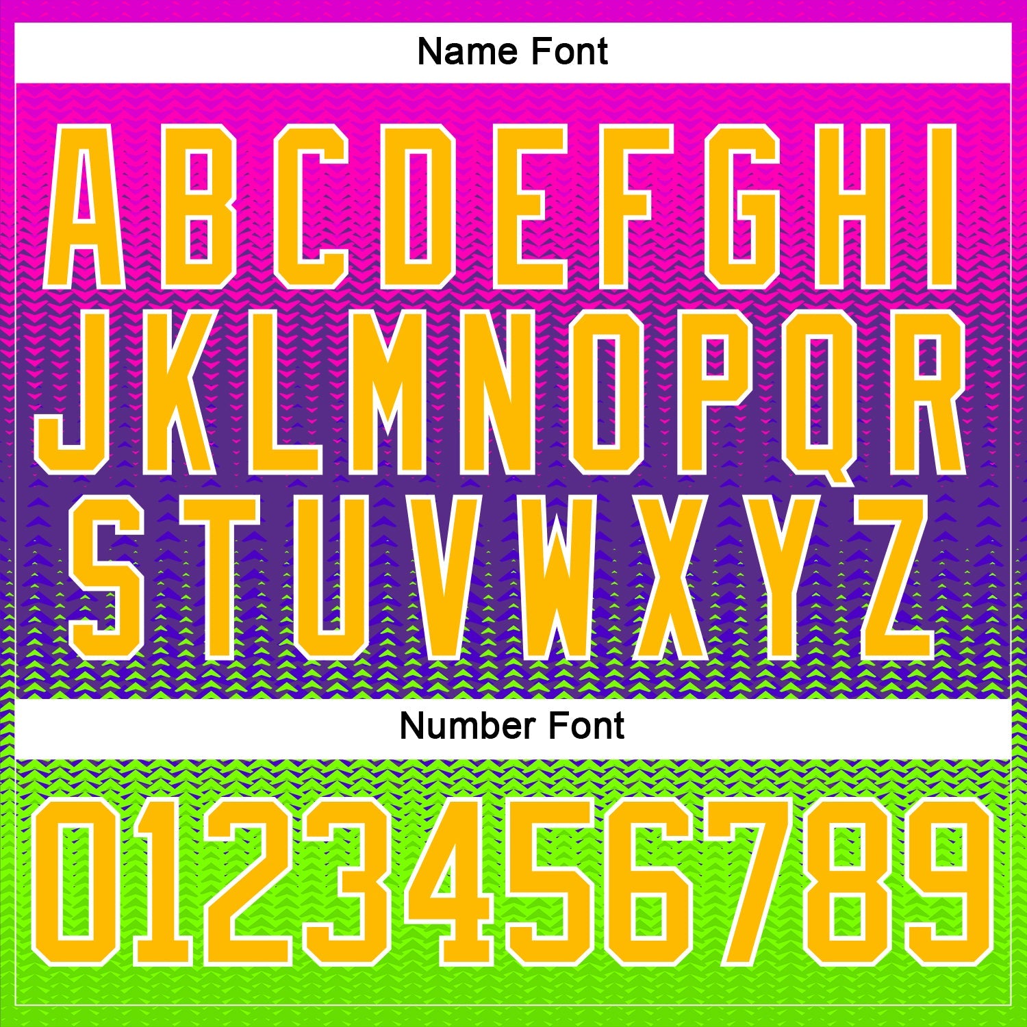 Custom Purple Gold Green-White Abstract Gradient Halftone Pattern Hockey Lace Neck Jersey view 7