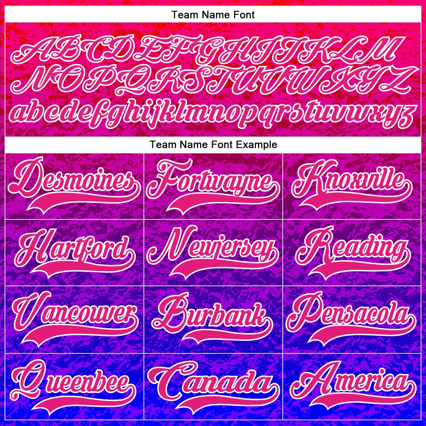Custom Hot Pink Purple-White Abstract Gradient Halftone Pattern Hockey Lace Neck Jersey view 6