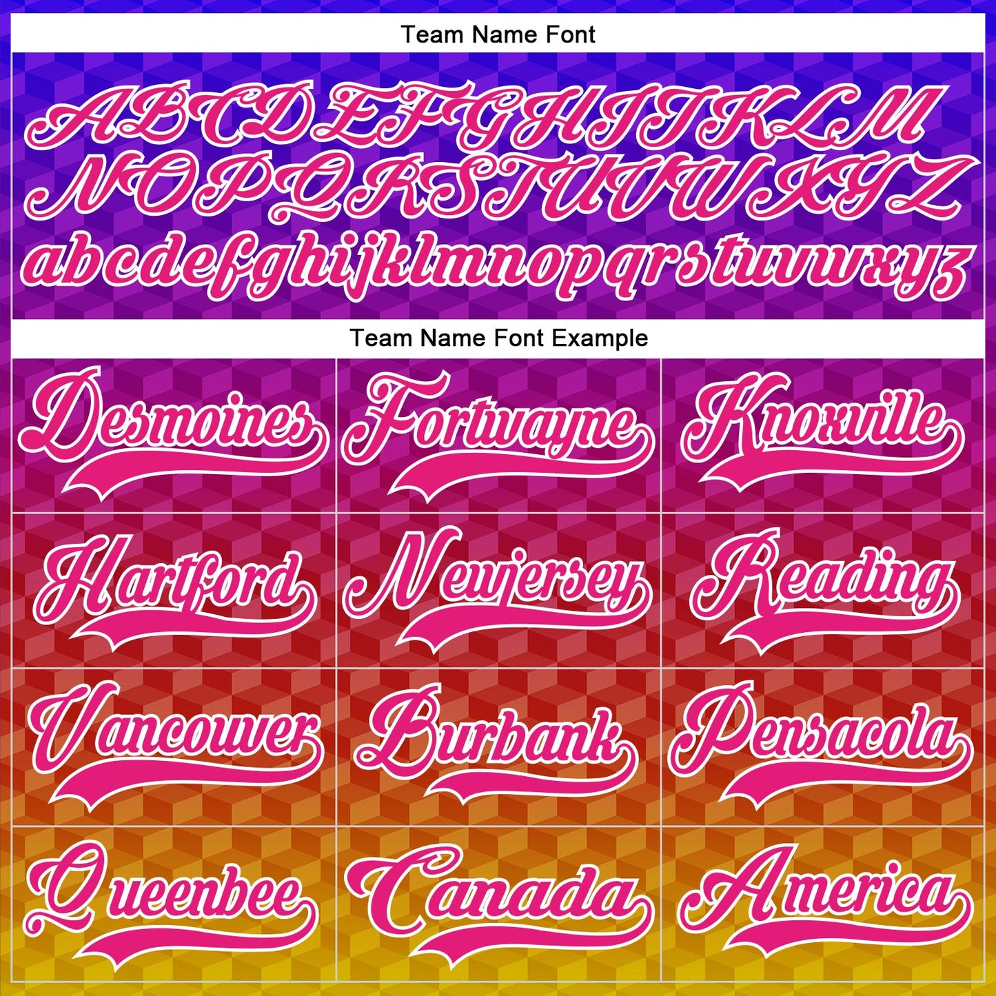 Custom Purple Hot Pink Old Gold-White Abstract Gradient Halftone Pattern Hockey Lace Neck Jersey view 6