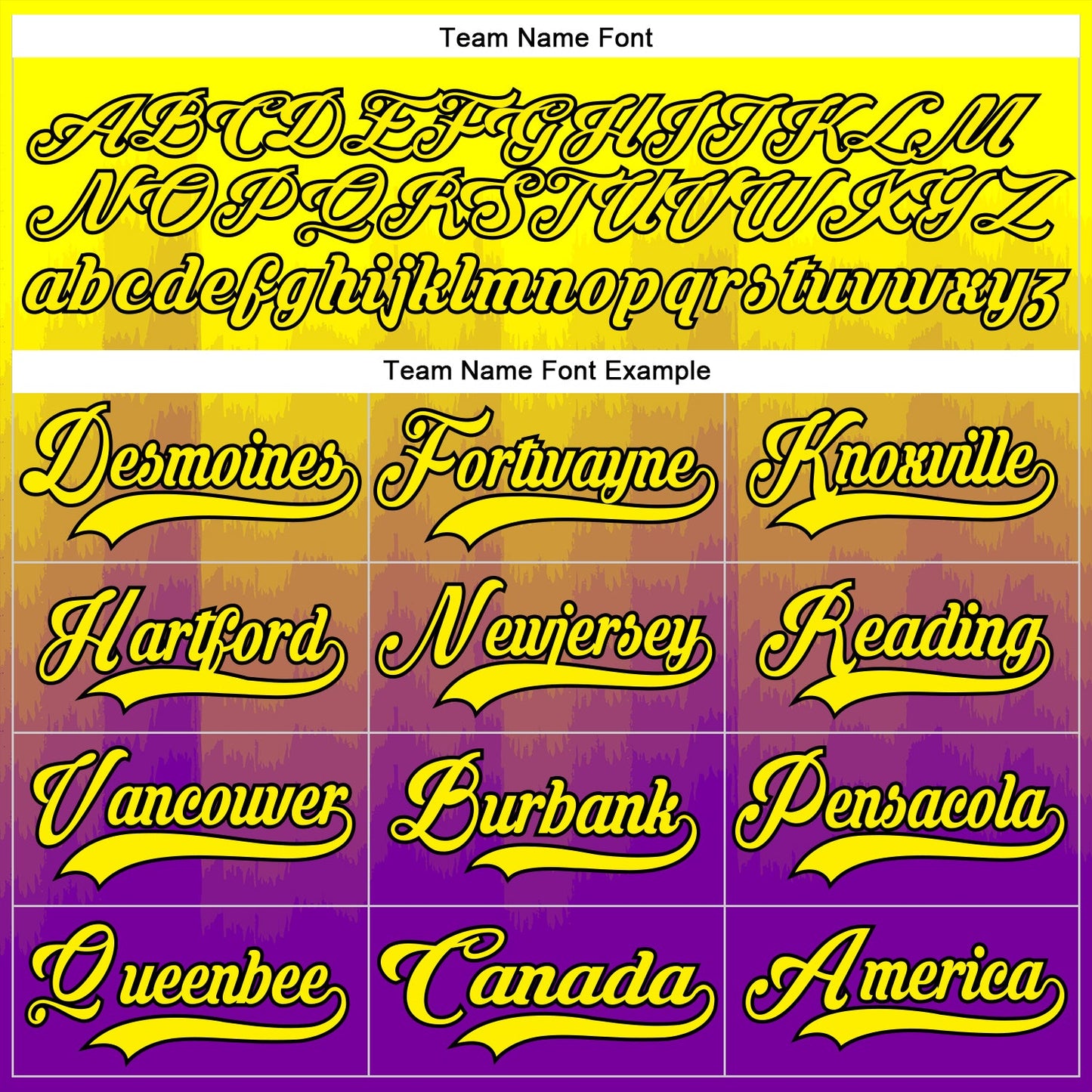 Custom Light Yellow Purple Lakes Blue-Black Abstract Gradient Halftone Pattern Hockey Lace Neck Jersey view 6