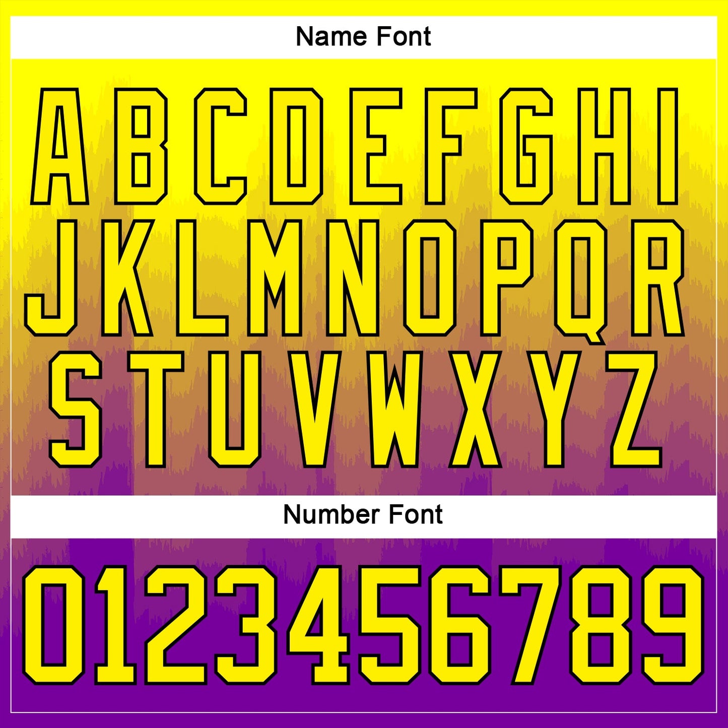 Custom Light Yellow Purple Lakes Blue-Black Abstract Gradient Halftone Pattern Hockey Lace Neck Jersey view 7