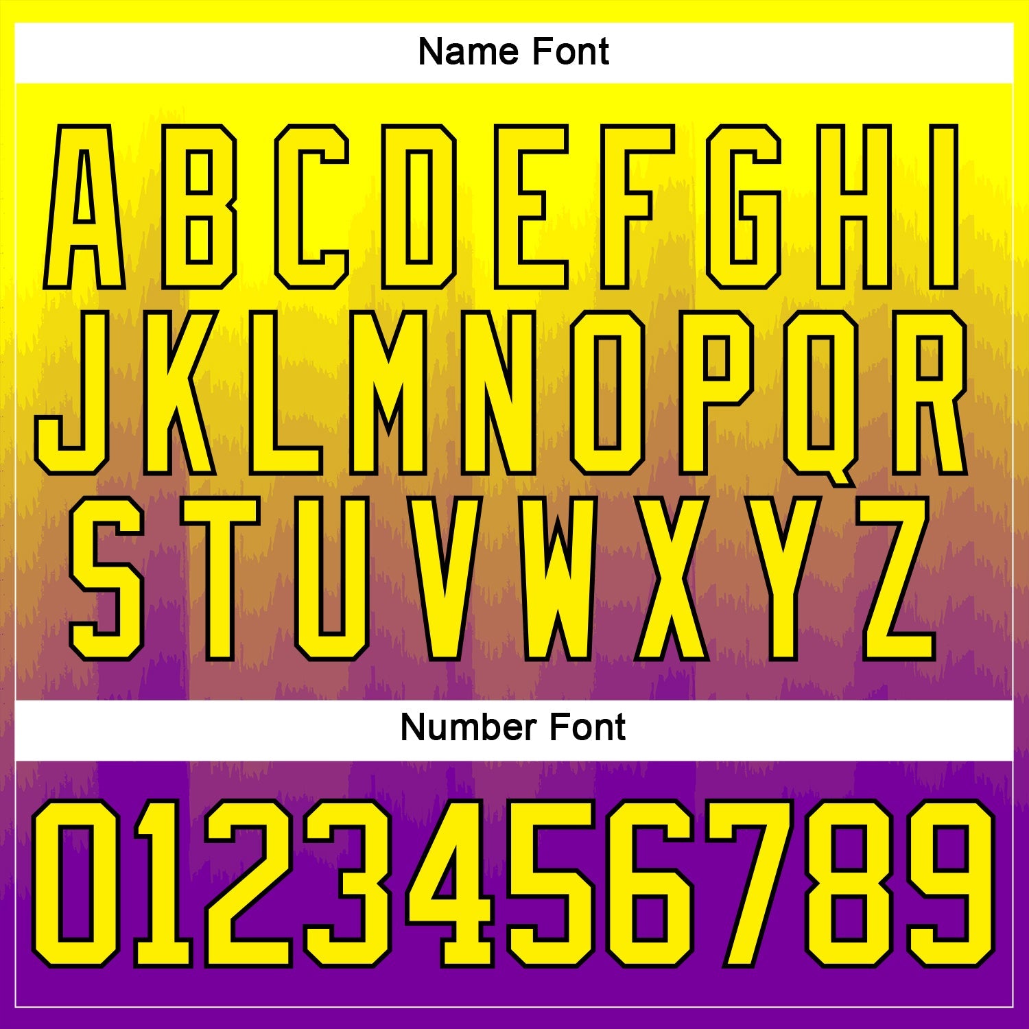 Custom Light Yellow Purple Lakes Blue-Black Abstract Gradient Halftone Pattern Hockey Lace Neck Jersey view 7