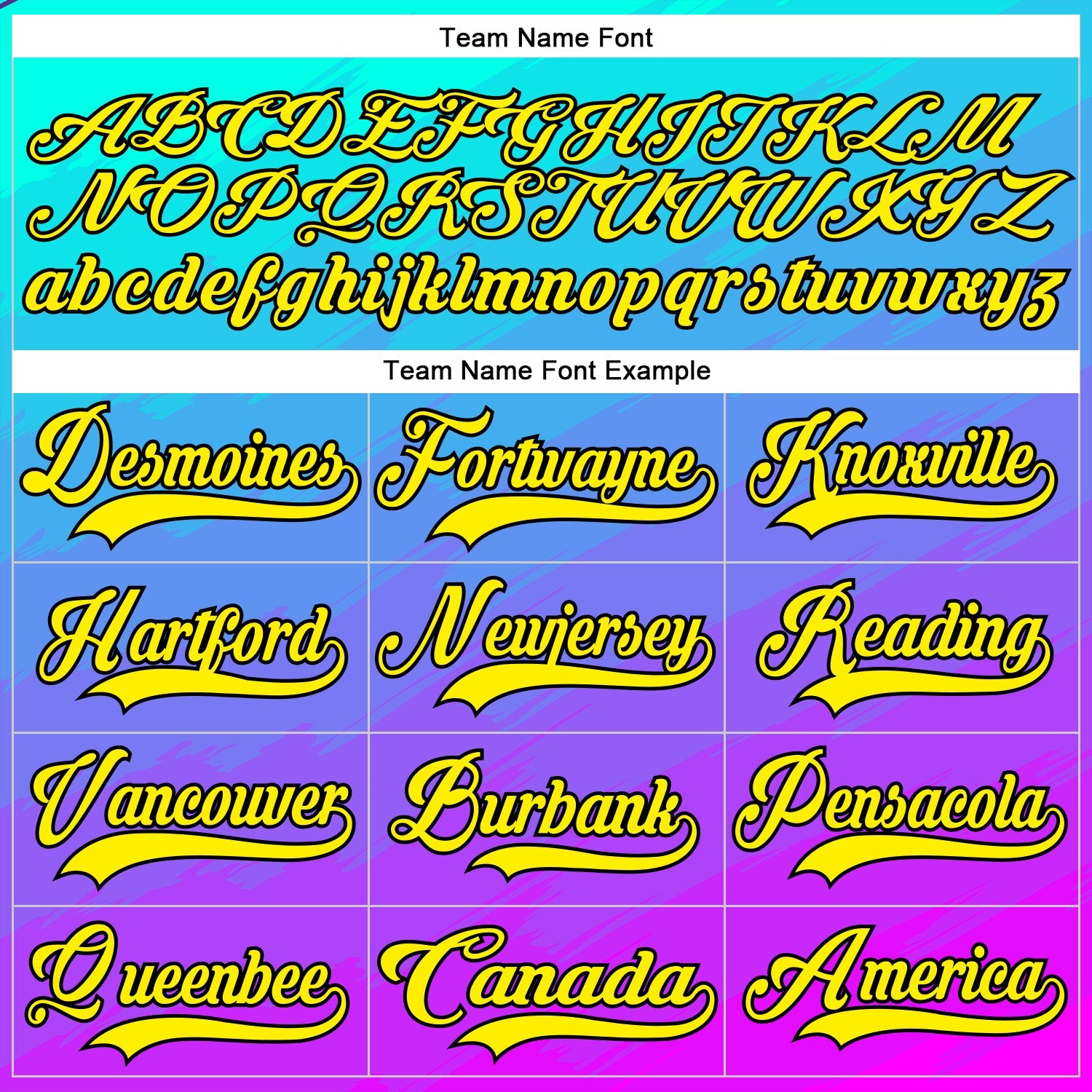Custom Lakes Blue Light Yellow Purple Gold-Black Abstract Gradient Halftone Pattern Hockey Lace Neck Jersey view 6
