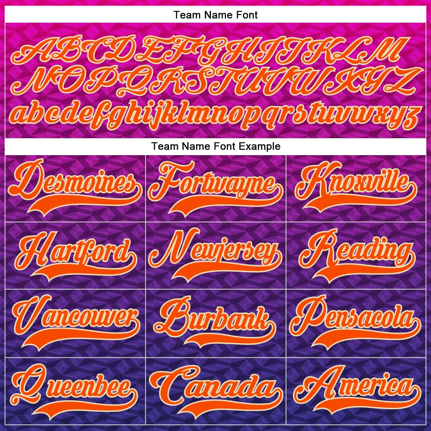 Custom Hot Pink Orange Purple Yellow-Cream Abstract Gradient Halftone Pattern Hockey Lace Neck Jersey view 6