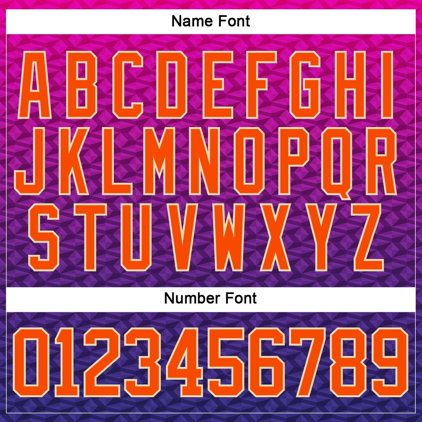 Custom Hot Pink Orange Purple Yellow-Cream Abstract Gradient Halftone Pattern Hockey Lace Neck Jersey view 7