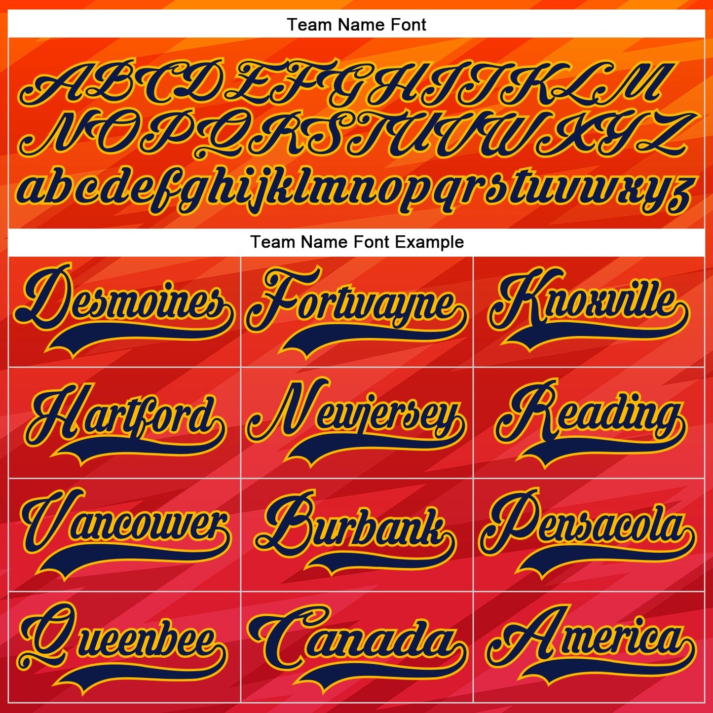 Custom Orange Navy Red-Gold Abstract Gradient Halftone Pattern Hockey Lace Neck Jersey view 6