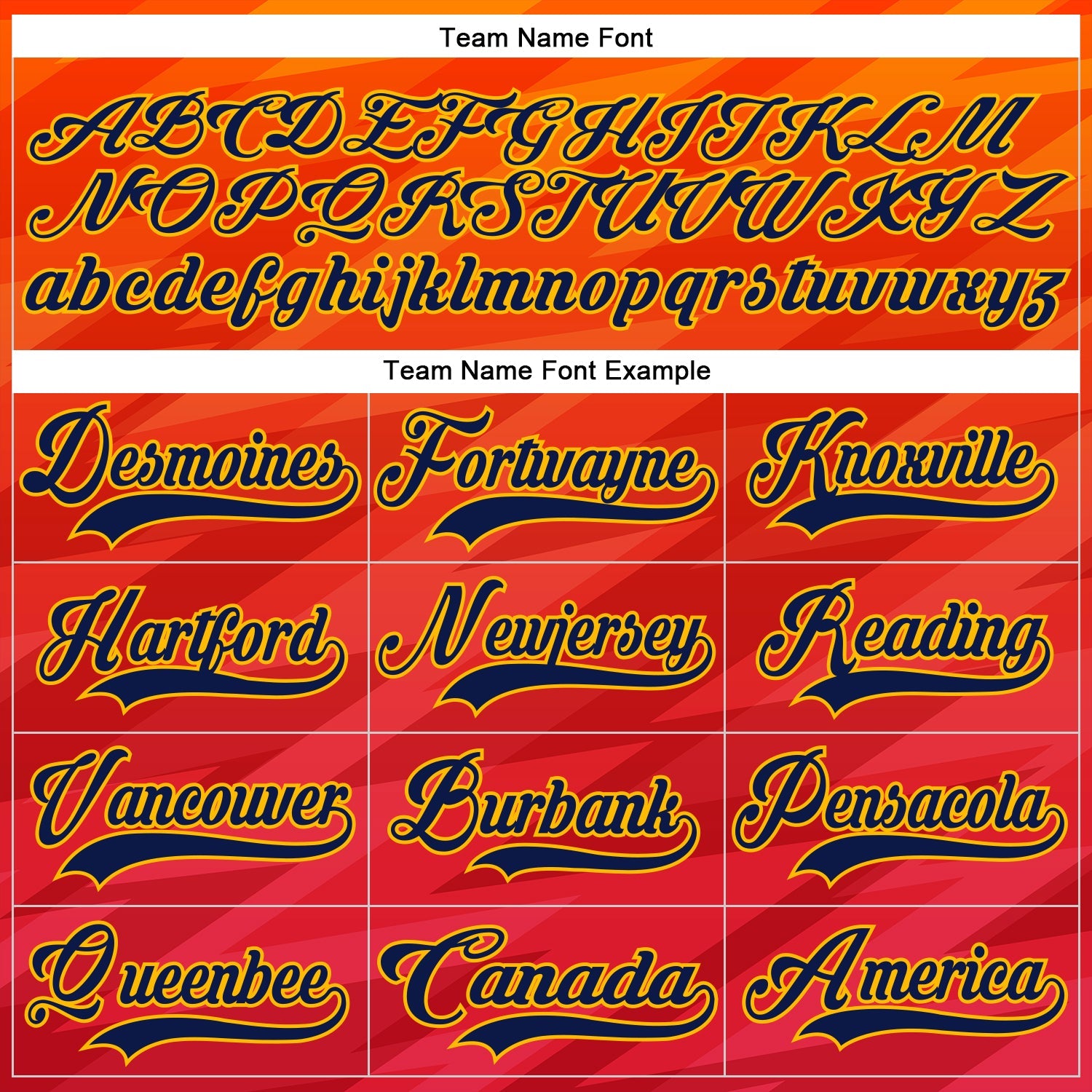 Custom Orange Navy Red-Gold Abstract Gradient Halftone Pattern Hockey Lace Neck Jersey view 6