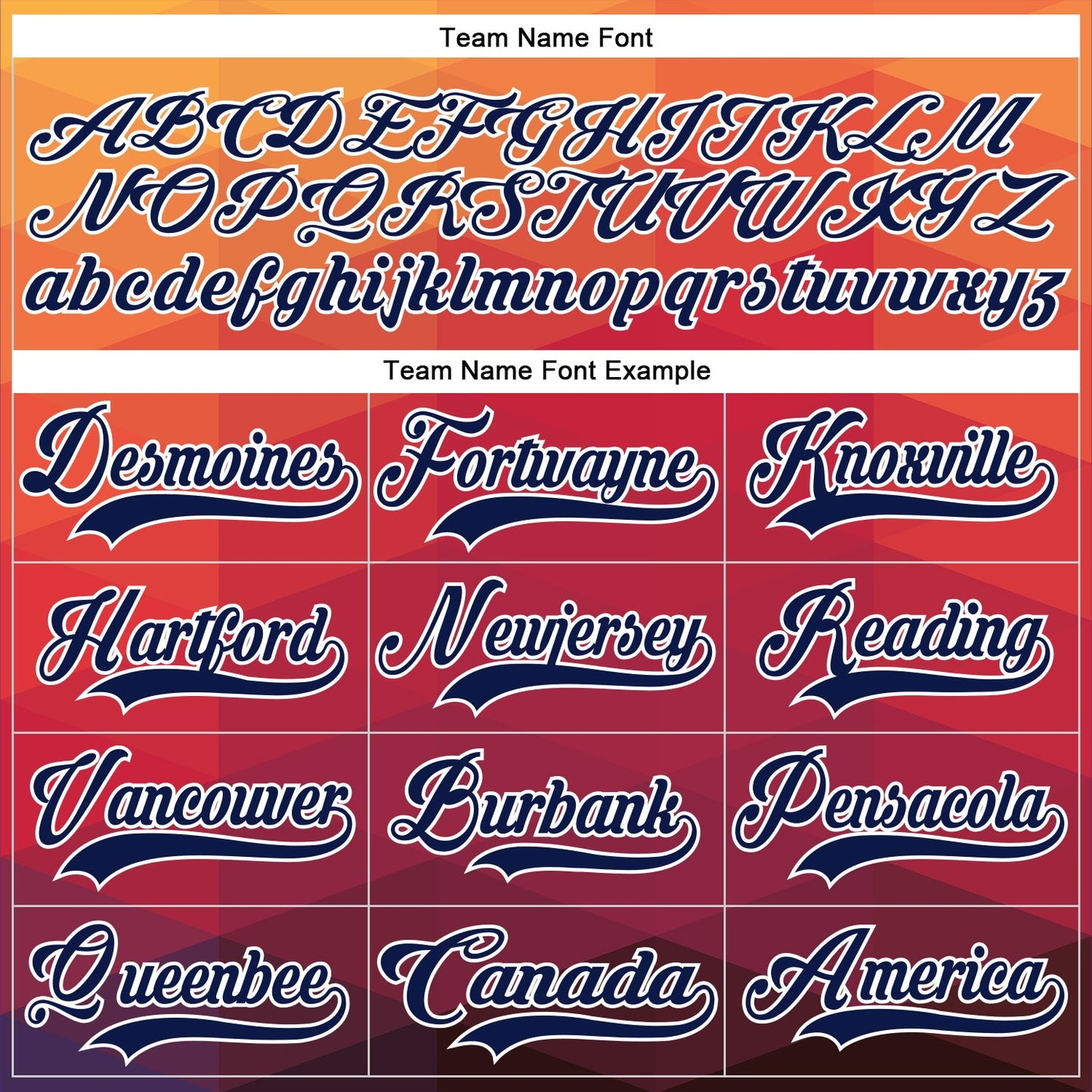 Custom Orange Navy Crimson-White Abstract Gradient Halftone Pattern Hockey Lace Neck Jersey view 6