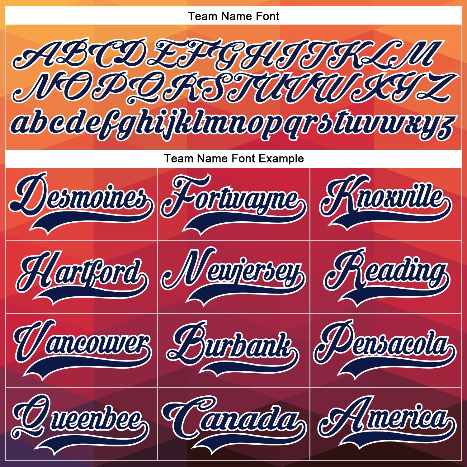 Custom Orange Navy Crimson-White Abstract Gradient Halftone Pattern Hockey Lace Neck Jersey view 6
