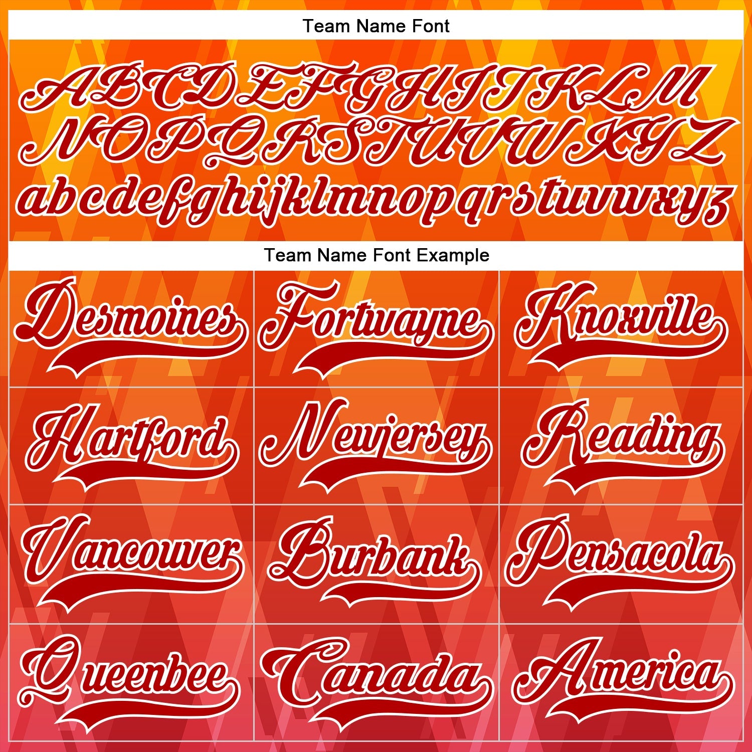 Custom Bay Orange Red Black-White Abstract Gradient Halftone Pattern Hockey Lace Neck Jersey view 6