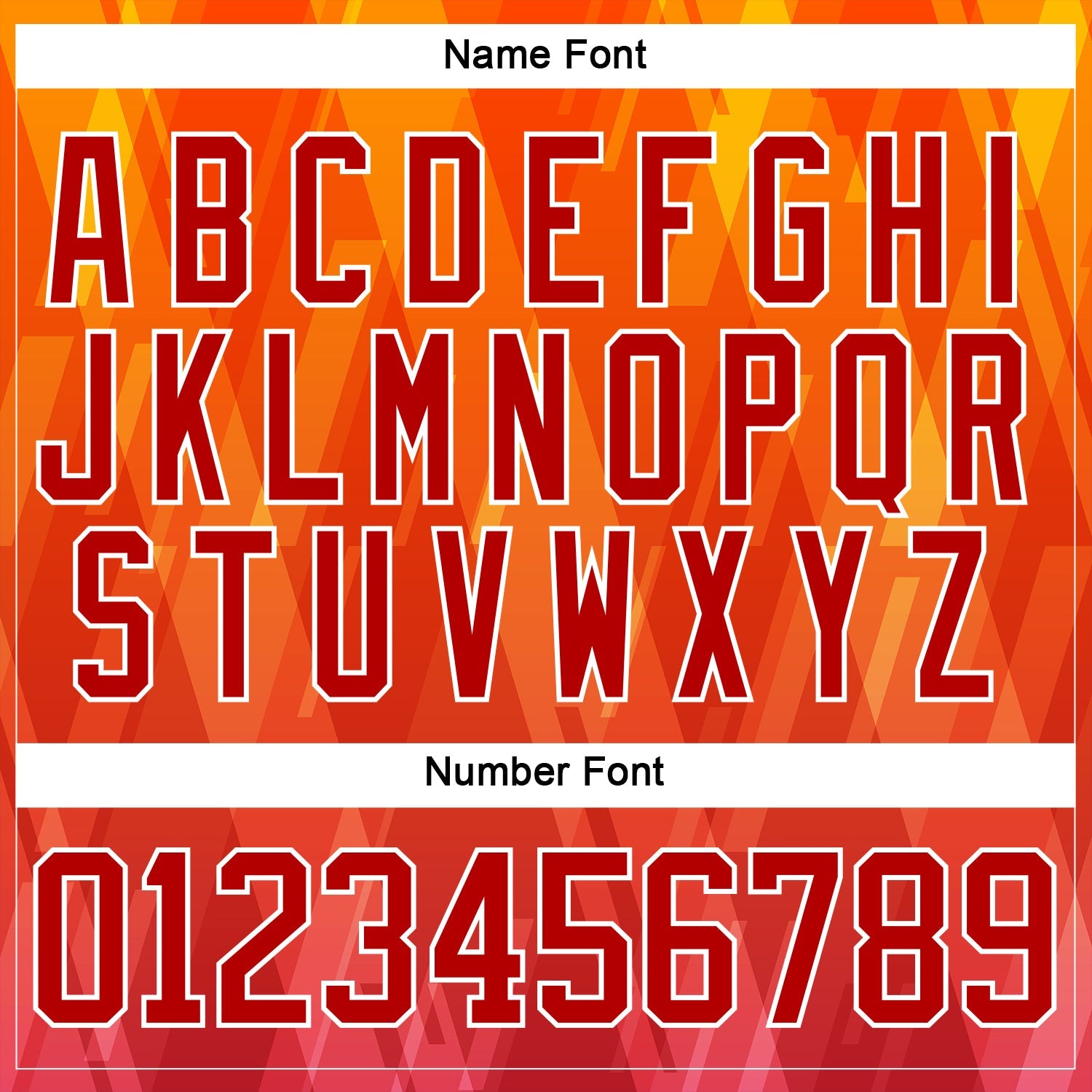 Custom Bay Orange Red Black-White Abstract Gradient Halftone Pattern Hockey Lace Neck Jersey view 7