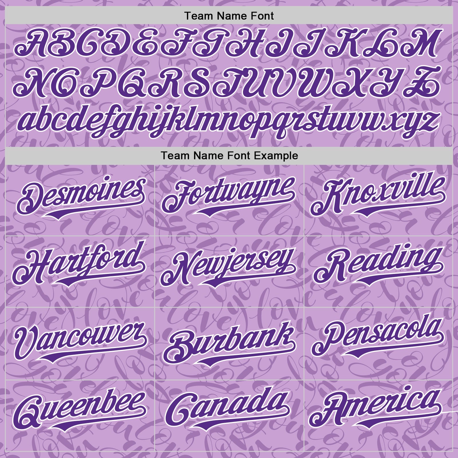 Custom Light Purple Purple-White Valentine's Day Love Authentic Baseball Jersey view 4