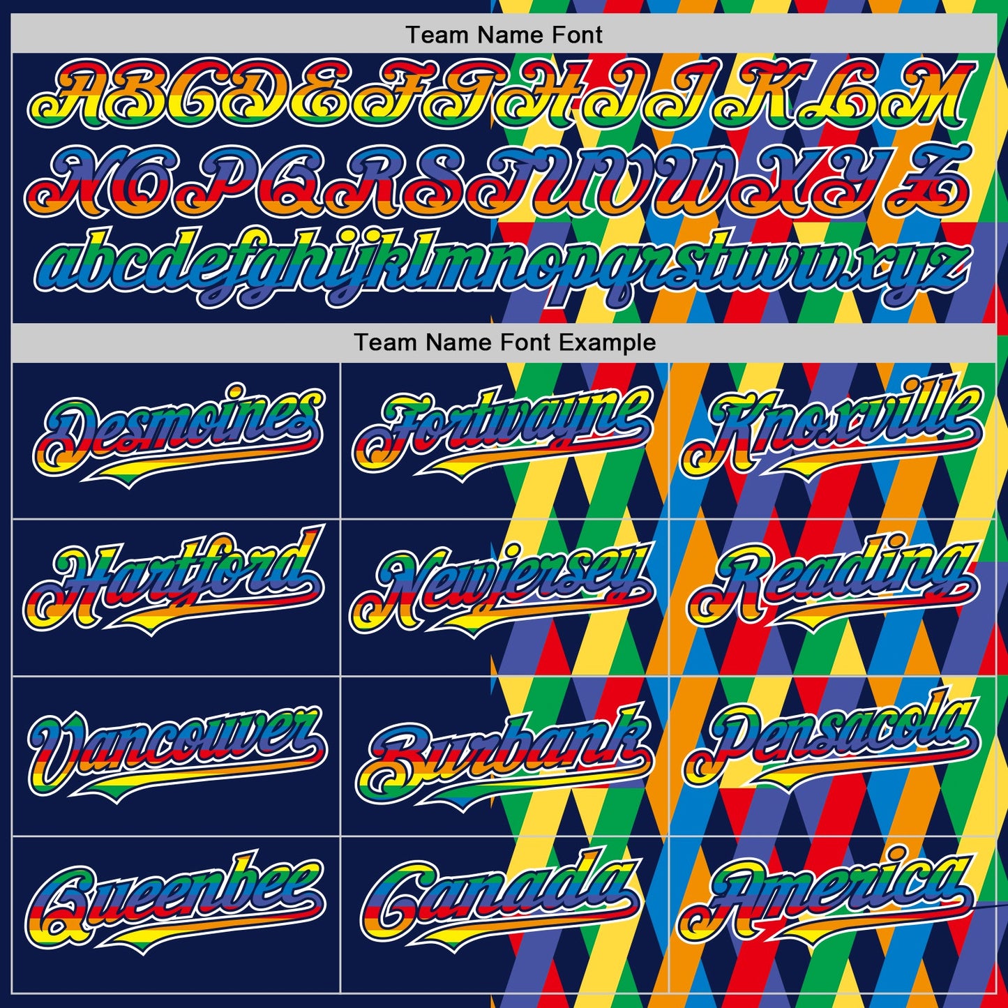 Custom Navy Rainbow-White Valentine's Day Pride Month Love Is Love Authentic Baseball Jersey view 4