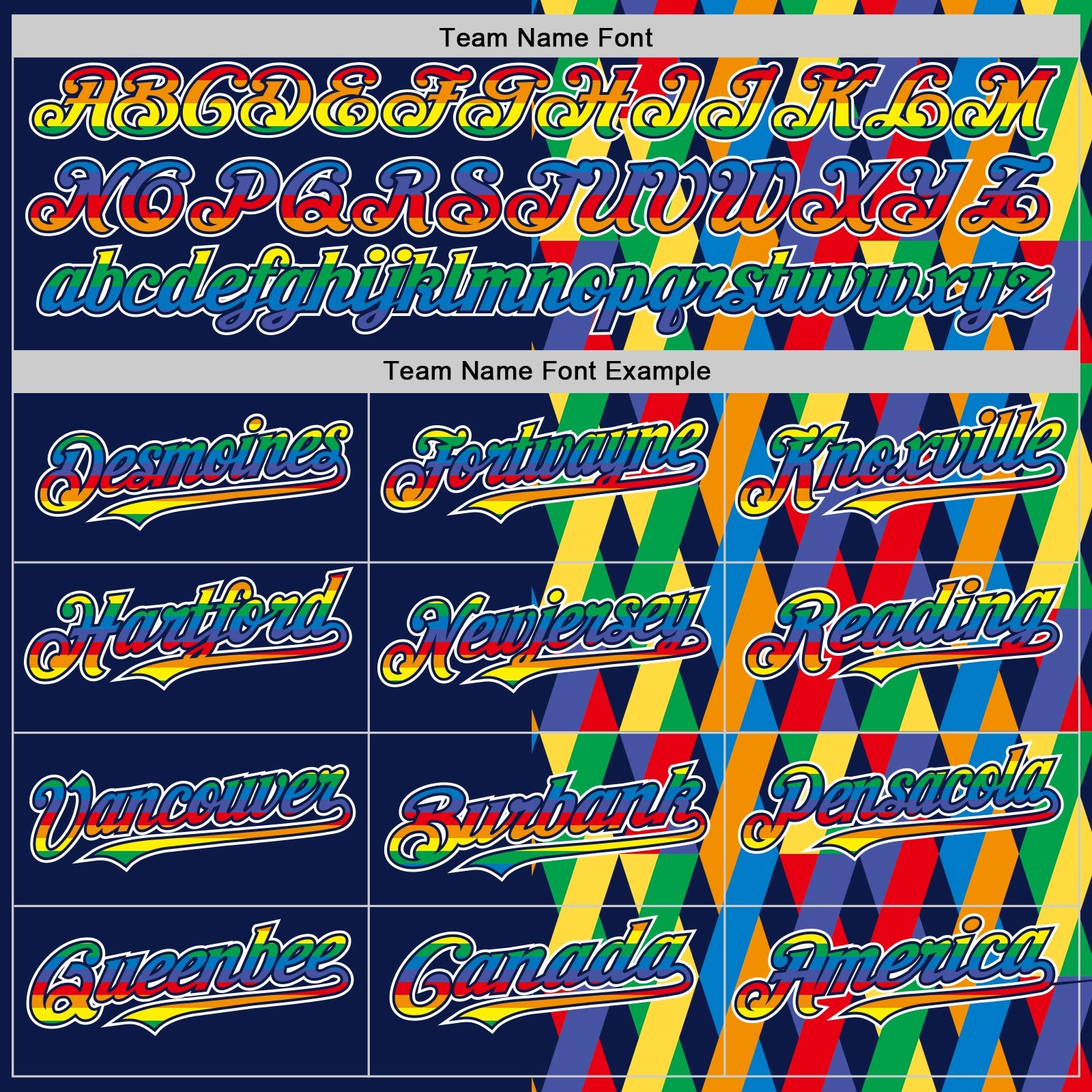 Custom Navy Rainbow-White Valentine's Day Pride Month Love Is Love Authentic Baseball Jersey view 4