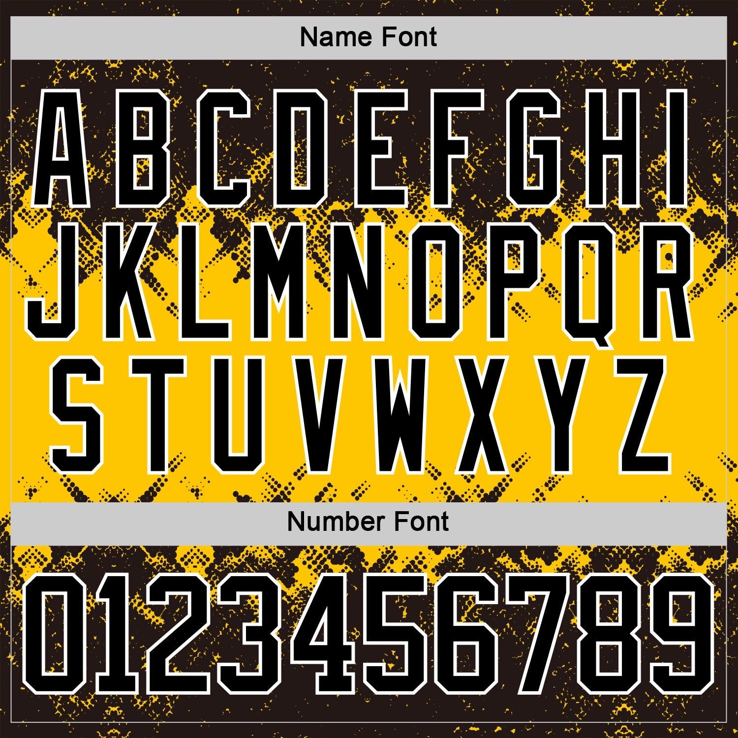 Custom Black Yellow-White Abstract Splatter Paint Hockey Lace Neck Jersey view 7