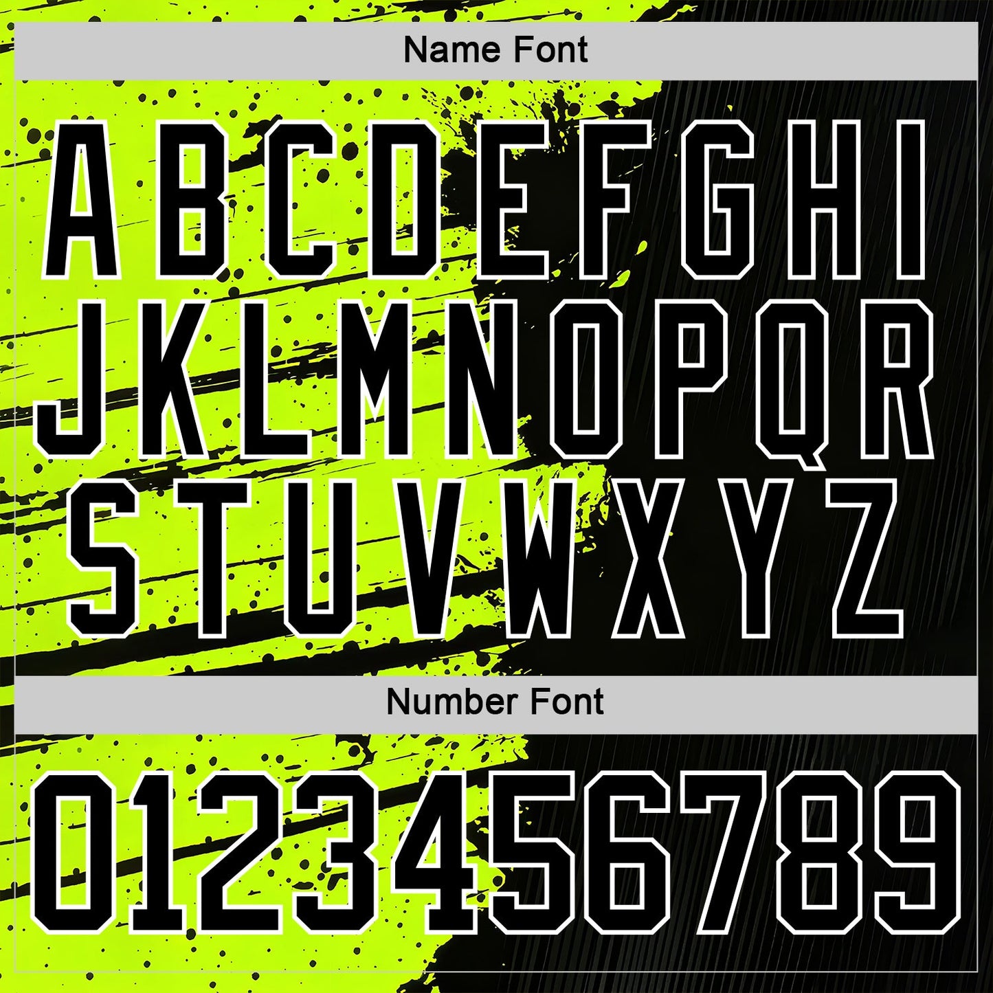 Custom Black Green-White Abstract Splatter Paint Hockey Lace Neck Jersey view 7