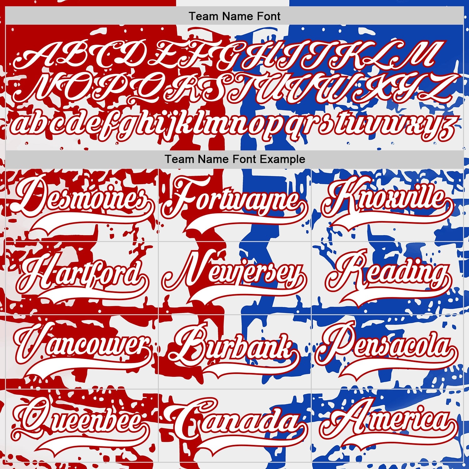 Custom White Thunder Blue-Red Abstract Splatter Paint Hockey Lace Neck Jersey view 6