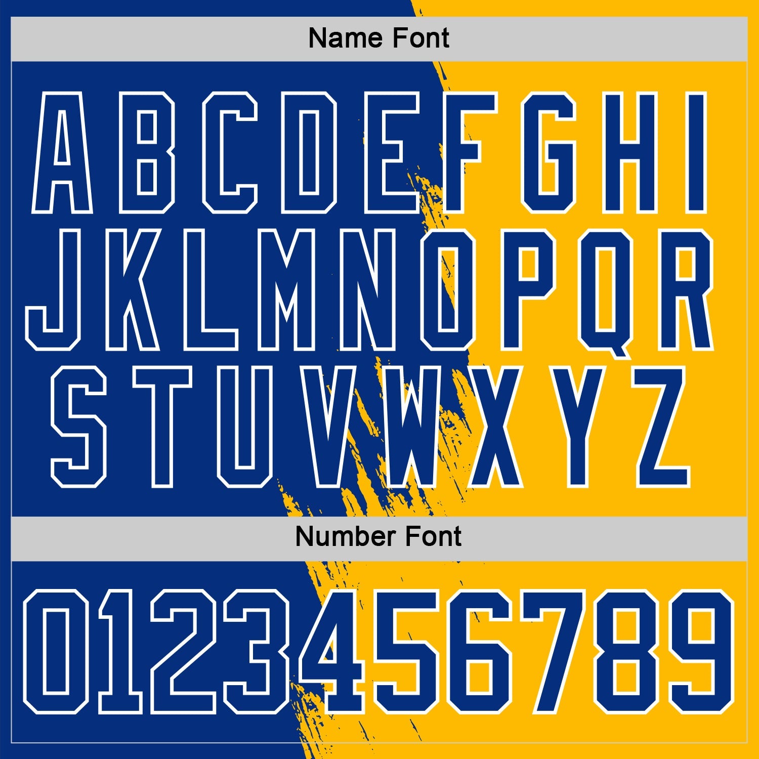 Custom Gold Royal-White Abstract Splatter Paint Hockey Lace Neck Jersey view 7