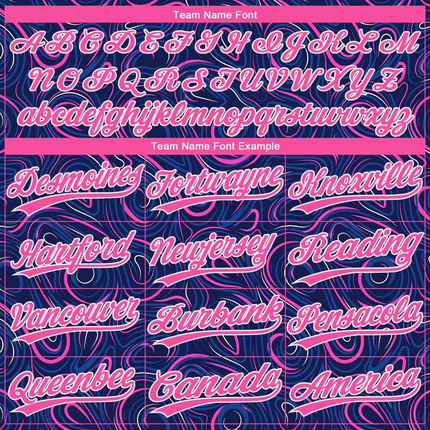 Custom Navy Pink-White 3D Pattern Design Authentic Baseball Jersey view 4