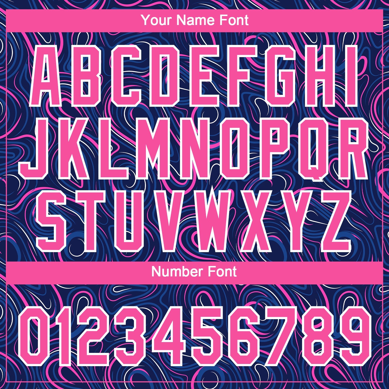 Custom Navy Pink-White 3D Pattern Design Authentic Baseball Jersey view 5