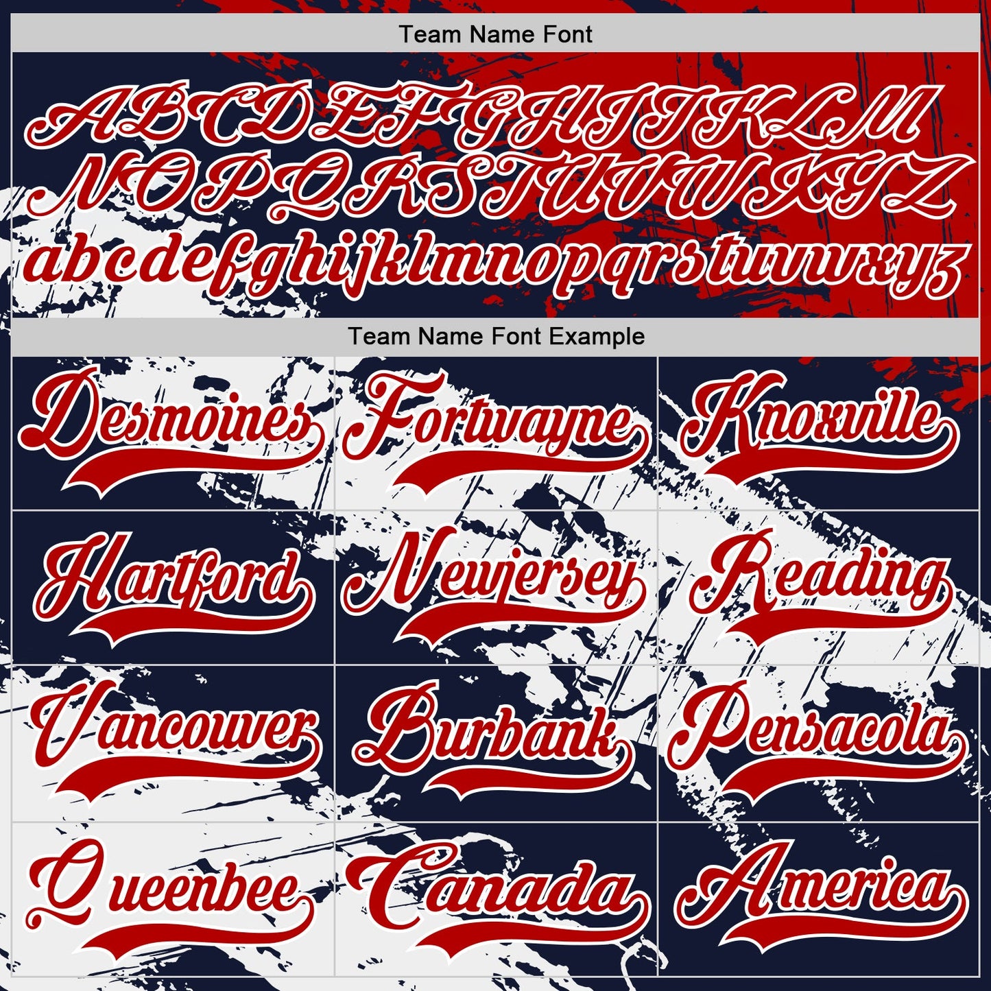 Custom Navy Red-White Abstract Splatter Paint Hockey Lace Neck Jersey view 6