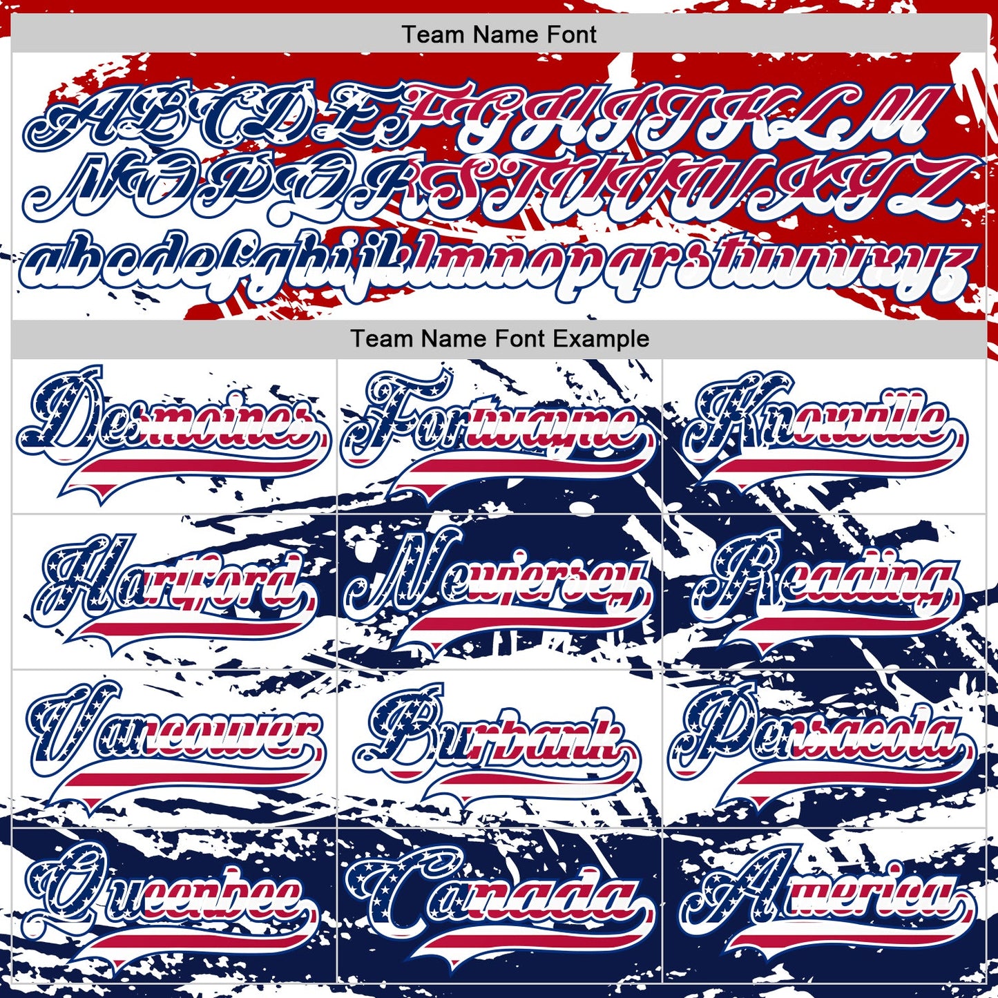 Custom White USA Flag Red-Royal Abstract Splatter Paint Hockey Lace Neck Jersey view 6