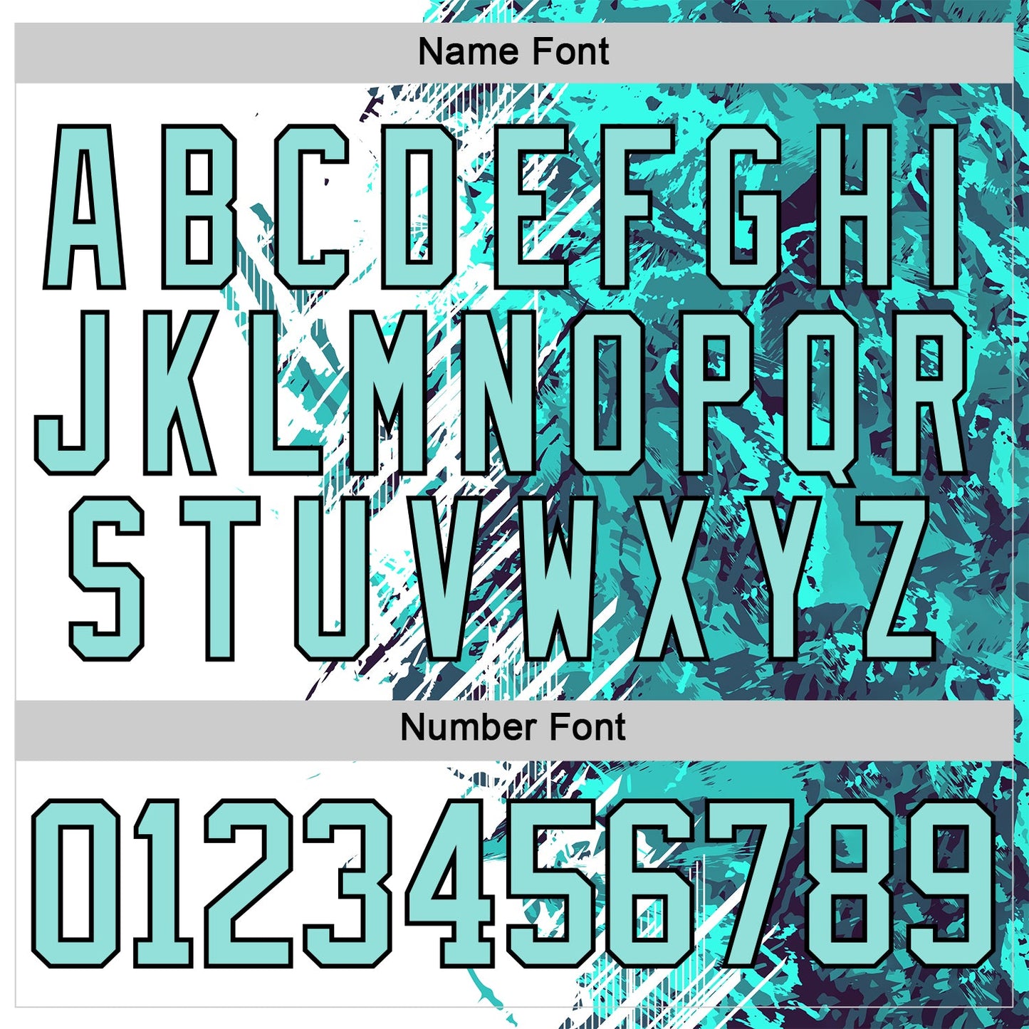 Custom White Ice Blue-Black Abstract Splatter Paint Hockey Lace Neck Jersey view 7