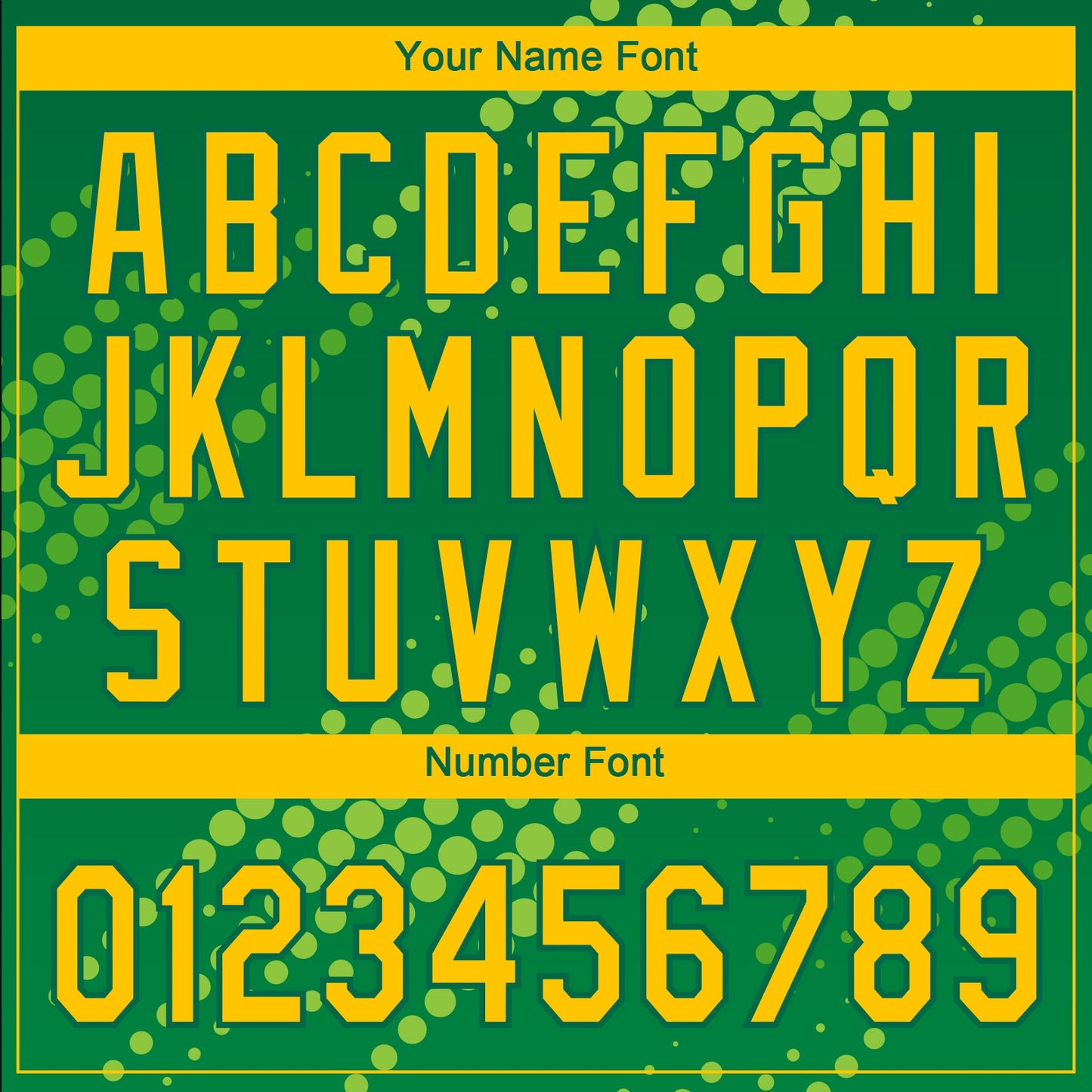 Custom Neon Green Gold-Kelly Green 3D Pattern Design Authentic Baseball Jersey view 5