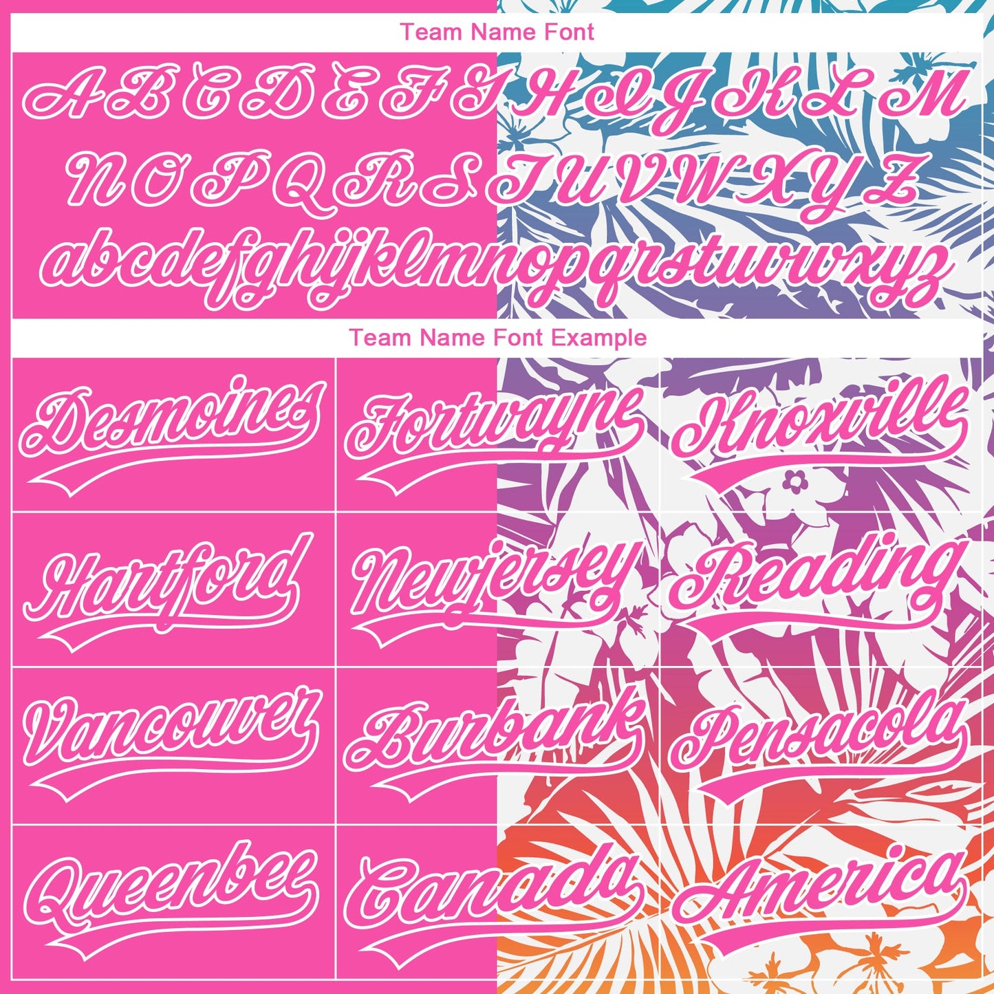 Custom Stitched Pink White Tropical Hawaii Palm Leaves Sports Pullover Sweatshirt Hoodie view 5