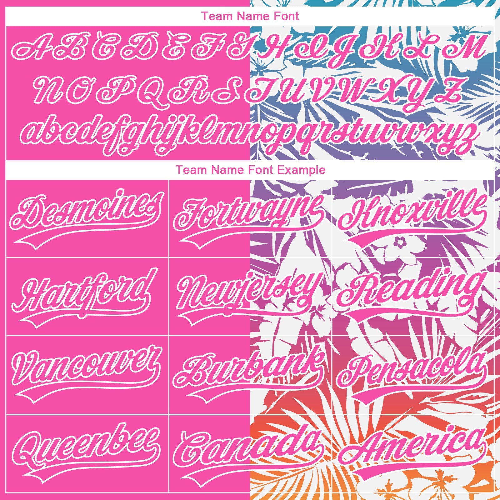 Custom Stitched Pink White Tropical Hawaii Palm Leaves Sports Pullover Sweatshirt Hoodie view 5