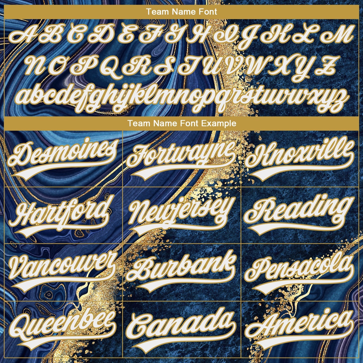 Custom Stitched Navy White-Old Gold Abstract Marble Sports Pullover Sweatshirt Hoodie view 5