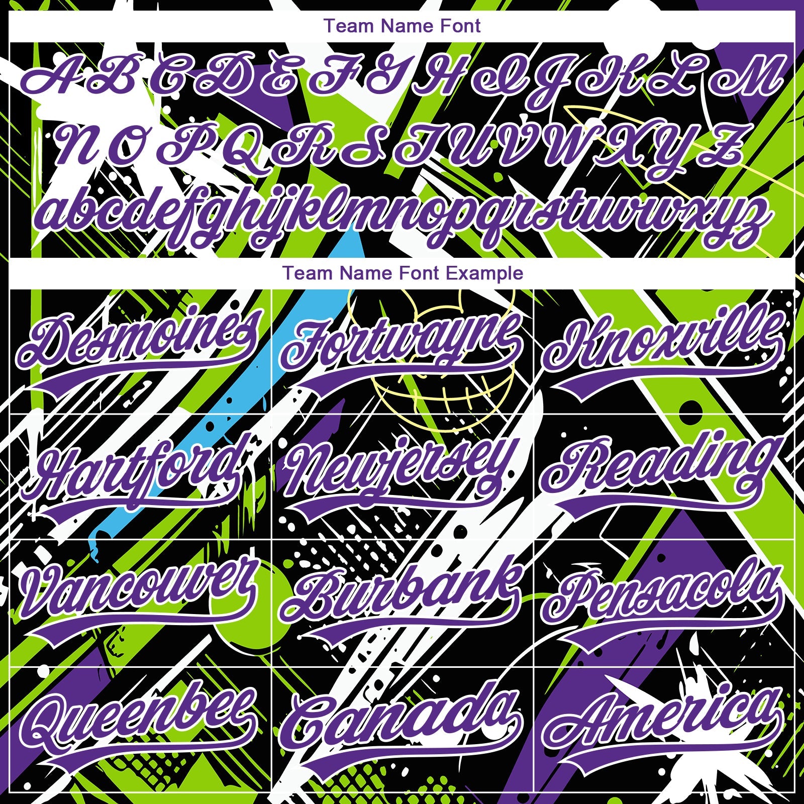Custom Stitched Graffiti Pattern Purple-White Abstract Splatter Sports Pullover Sweatshirt Hoodie view 5