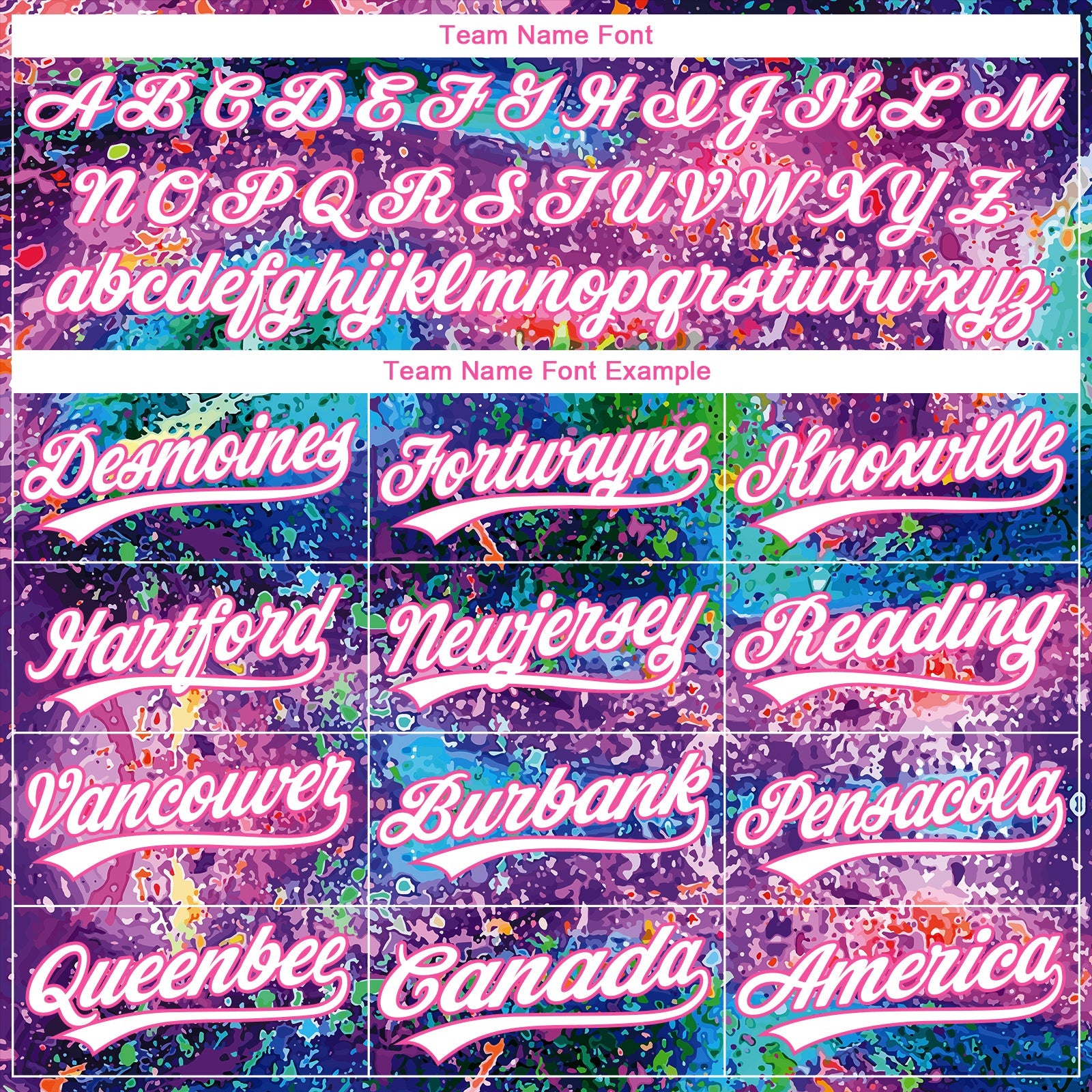 Custom Stitched Graffiti Pattern White-Pink Abstract Splatter Sports Pullover Sweatshirt Hoodie view 5