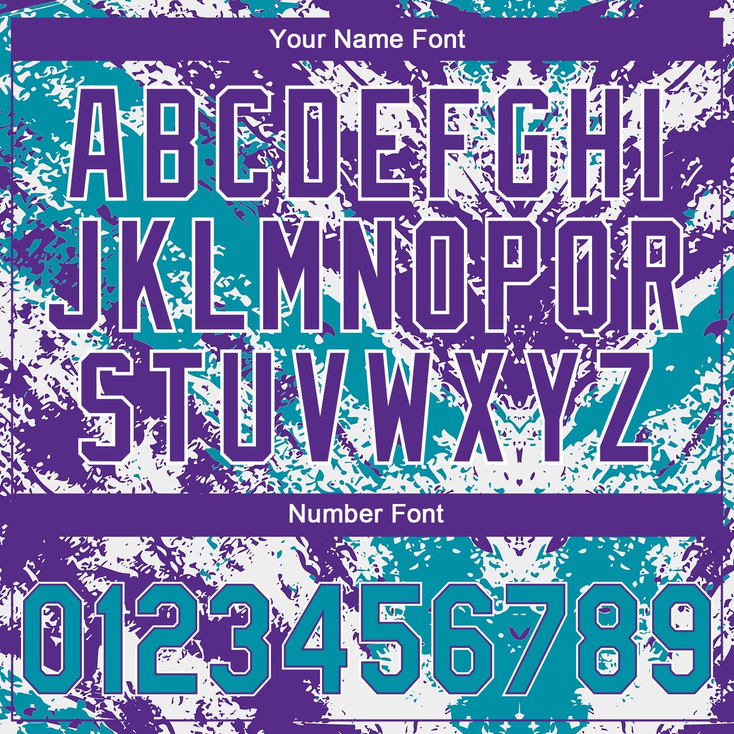 Custom Stitched White Teal Purple-White Abstract Splatter Sports Pullover Sweatshirt Hoodie view 6