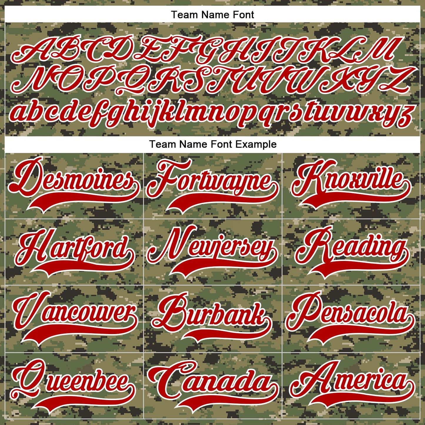 Custom Camo Red Royal-White American Flag Camouflage Hockey Lace Neck Jersey view 6