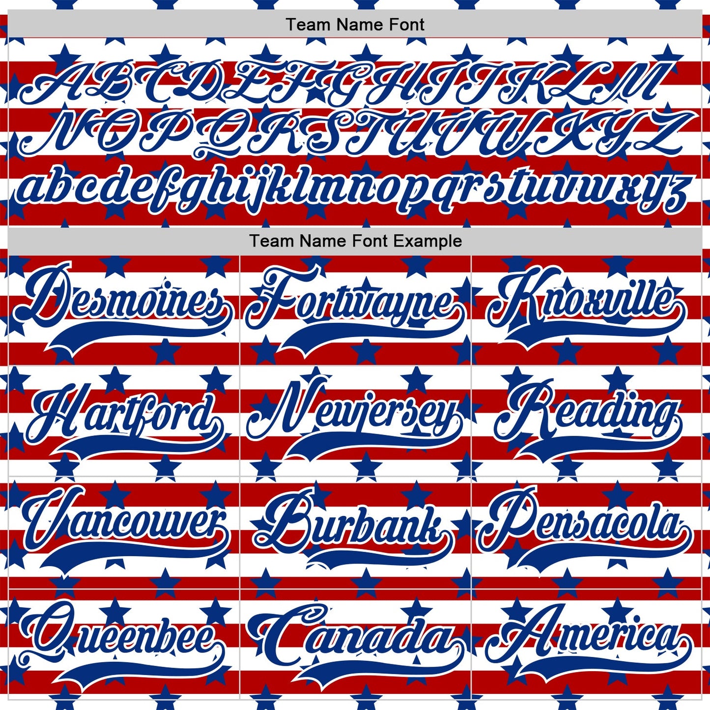 Custom White Royal-Red American Flag Hockey Lace Neck Jersey view 6