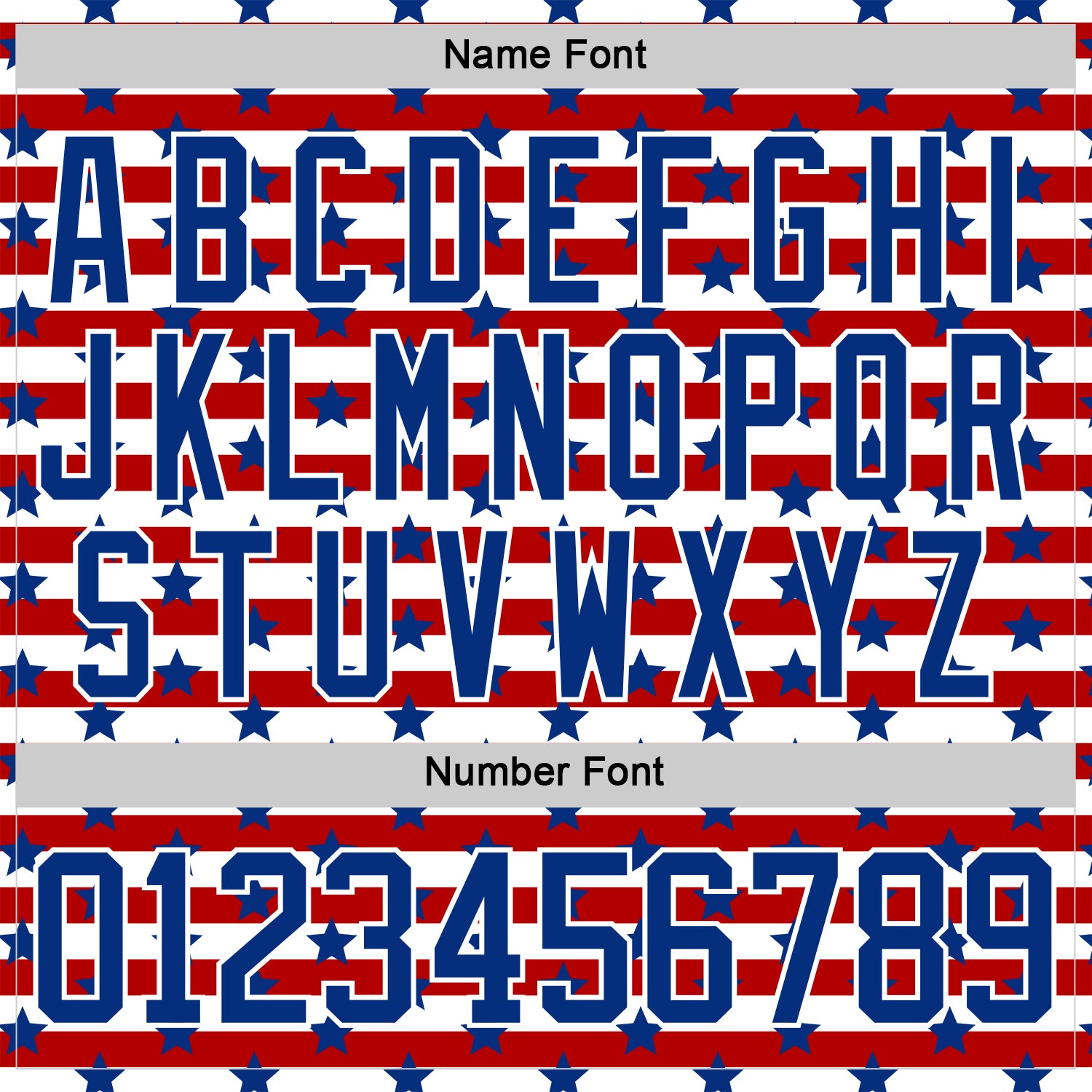 Custom White Royal-Red American Flag Hockey Lace Neck Jersey view 7