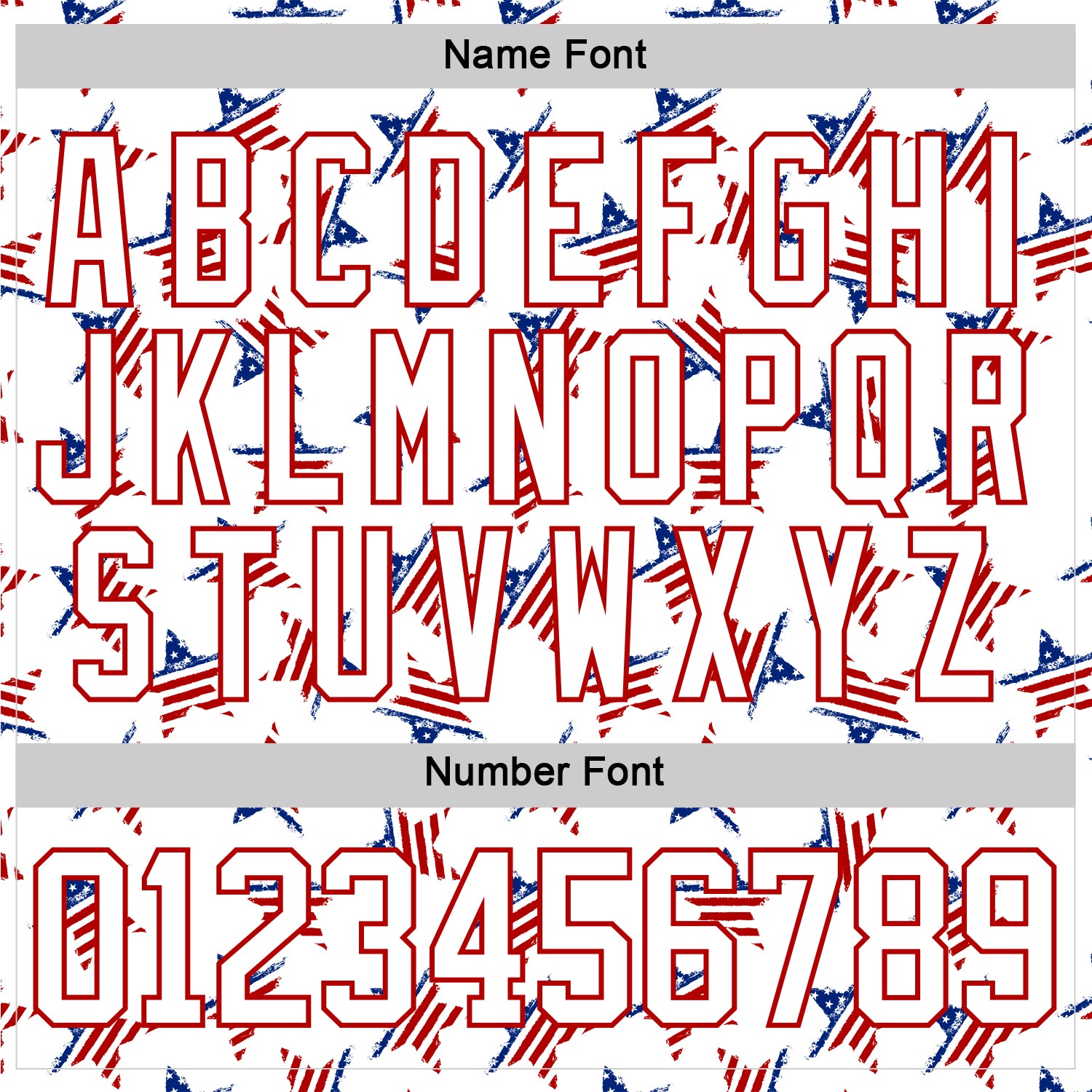 Custom White Royal-Red American Flag Hockey Lace Neck Jersey view 7